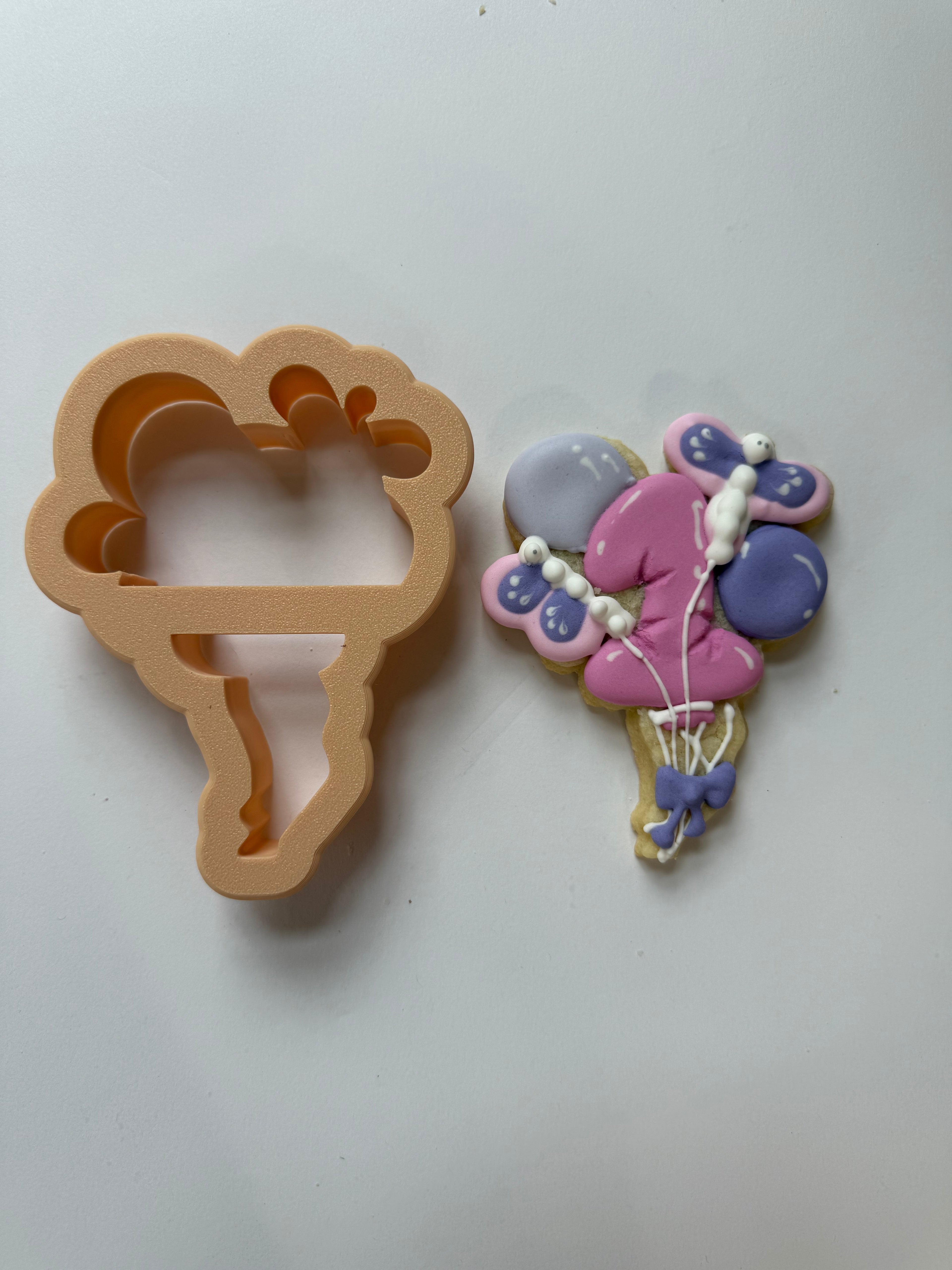 Butterfly Balloons Cookie Cutter (BB.05)