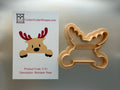 Reindeer Peek Cookie Cutter (C.01)