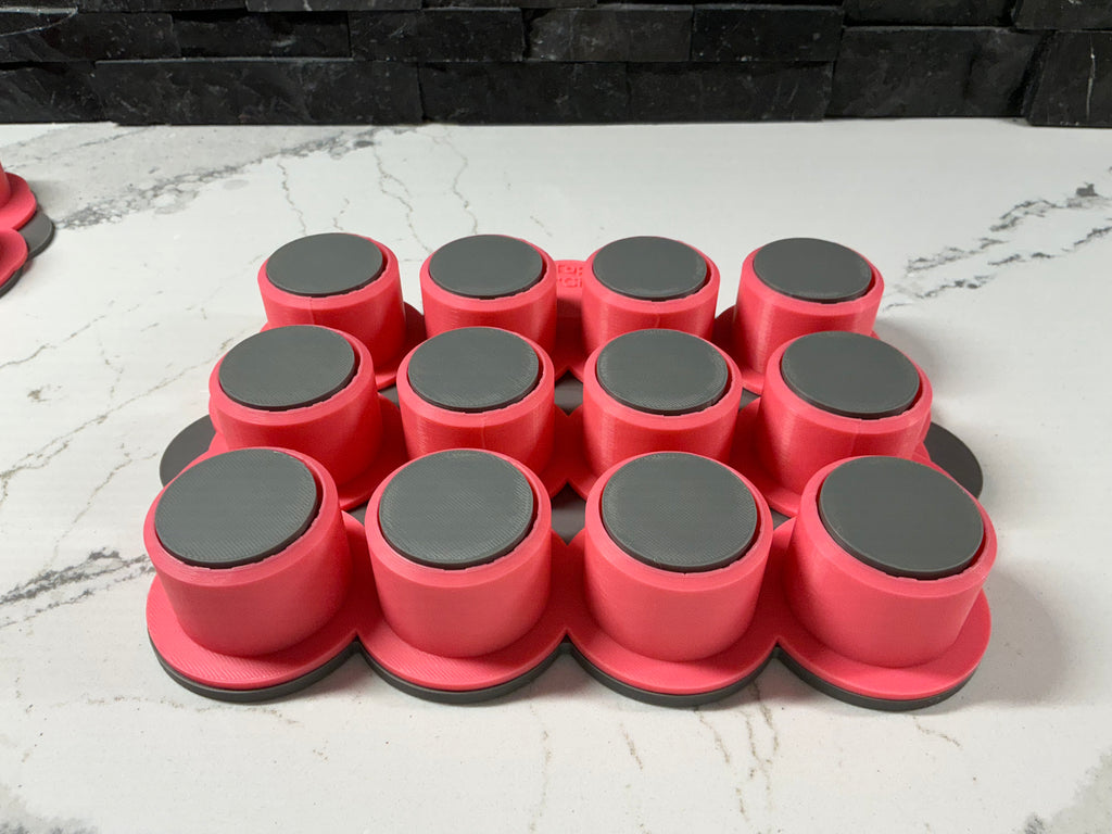 Multi Cake Pop Popper Mold, 1.5 Inch Circle Cake Pop Mold, options to make 1, 2, 4, 6, 8 or 12 cake pops at once, Cake Pop Baking Tool
