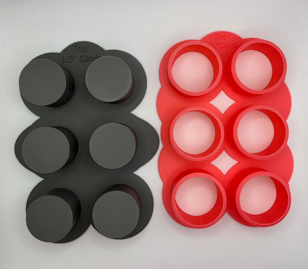 Multi Cake Pop Popper Mold, 1.5 Inch Circle Cake Pop Mold, options to make 1, 2, 4, 6, 8 or 12 cake pops at once, Cake Pop Baking Tool