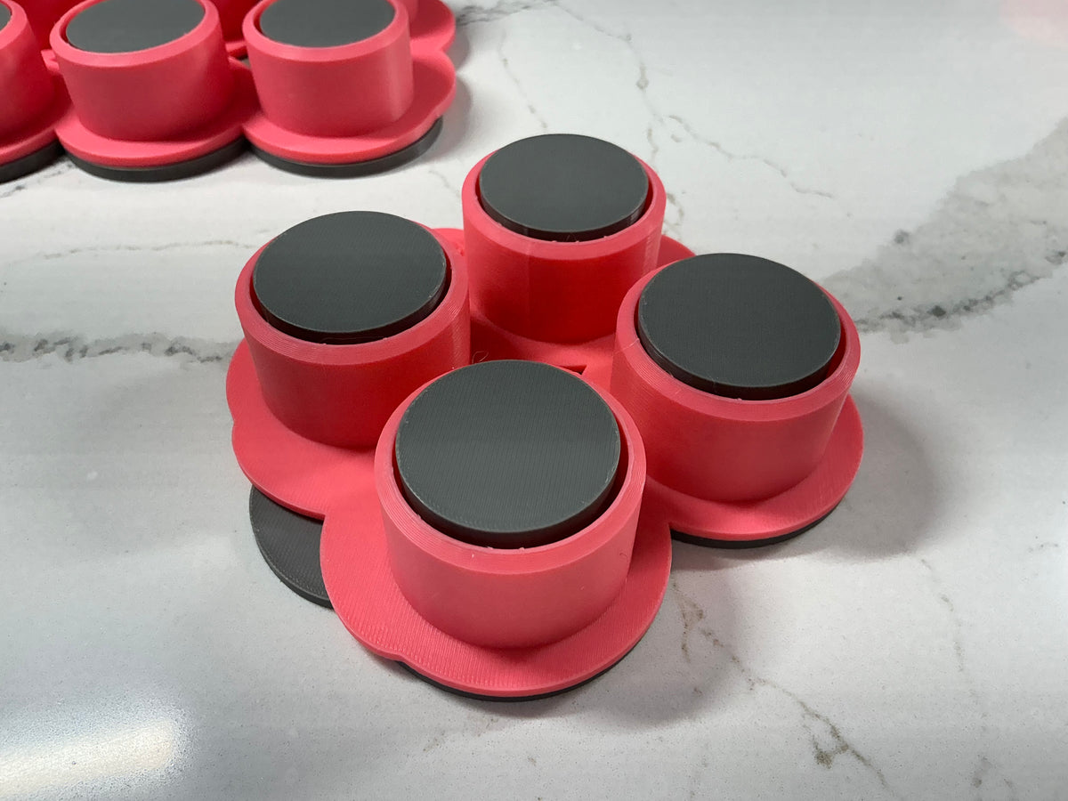Multi Cake Pop Popper Mold, 1.5 Inch Circle Cake Pop Mold, options to make 1, 2, 4, 6, 8 or 12 cake pops at once, Cake Pop Baking Tool