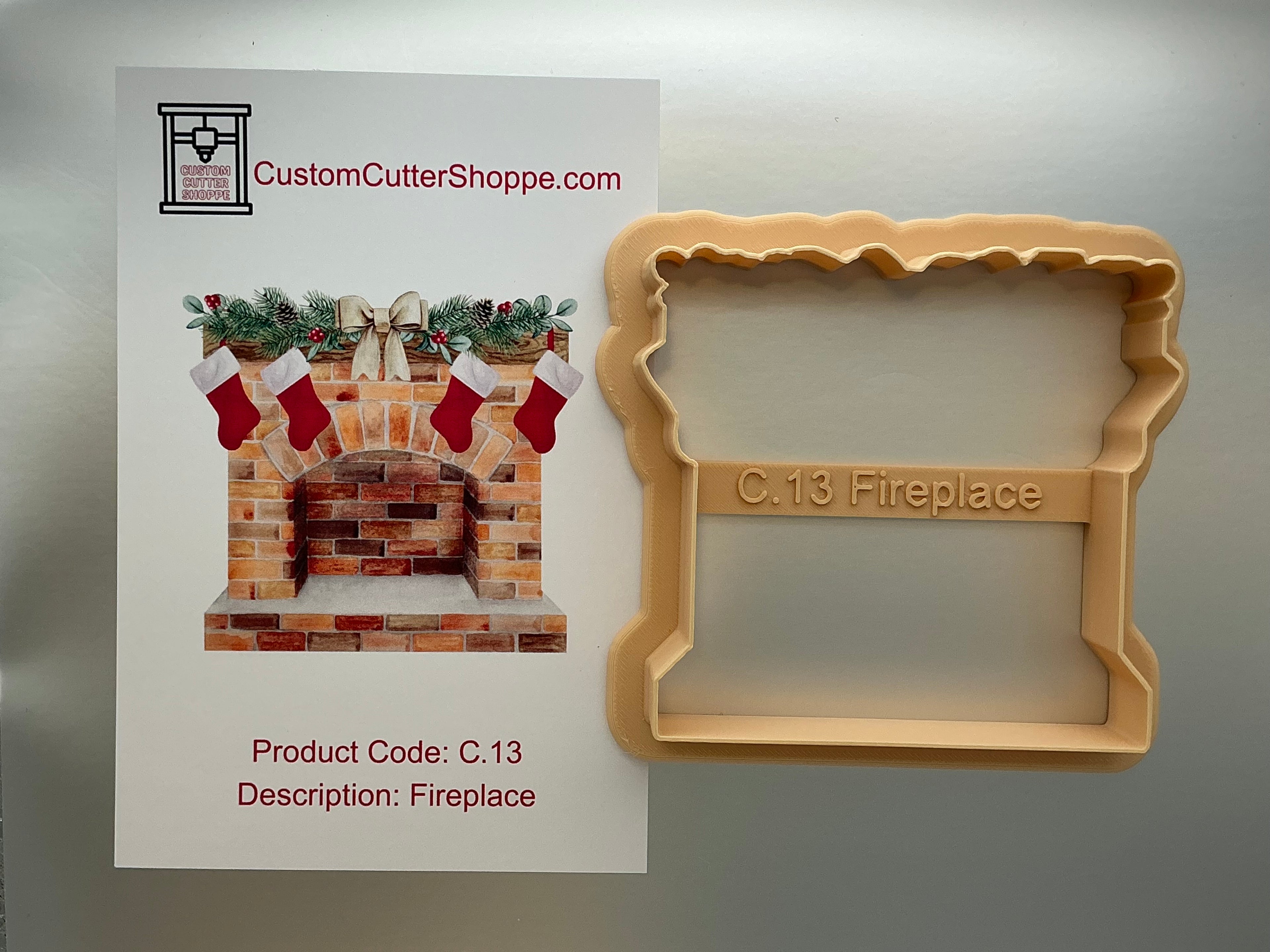 Fireplace Cookie Cutter (C.13)