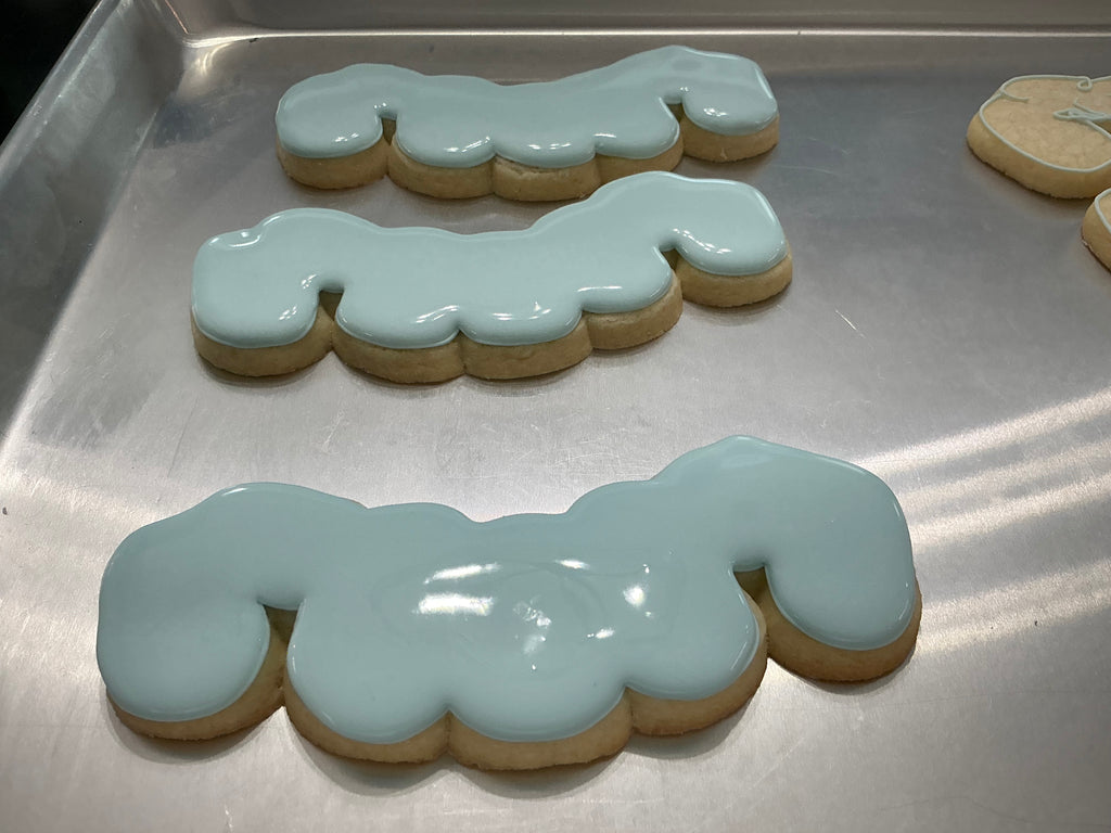 Balloon Banner in Stocking Cookie Cutter (B.22)