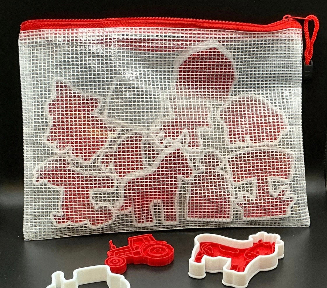 Farm Play Dough Cutter & Stamp Set for Kids