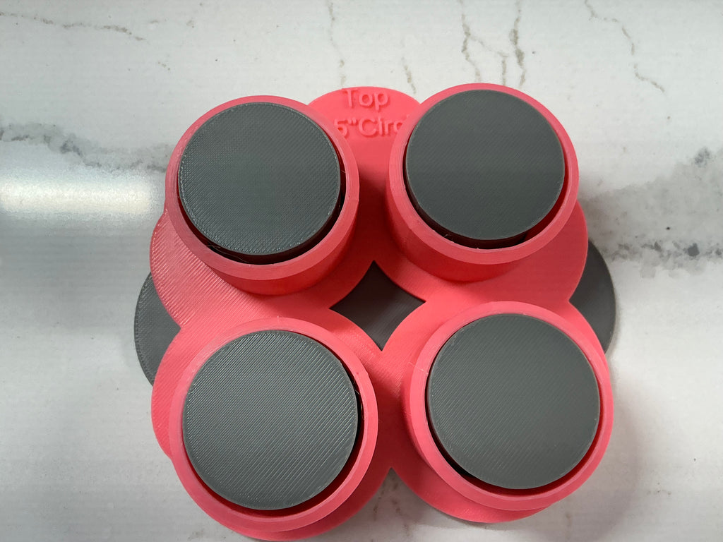 Multi Cake Pop Popper Mold, 1.5 Inch Circle Cake Pop Mold, options to make 1, 2, 4, 6, 8 or 12 cake pops at once, Cake Pop Baking Tool
