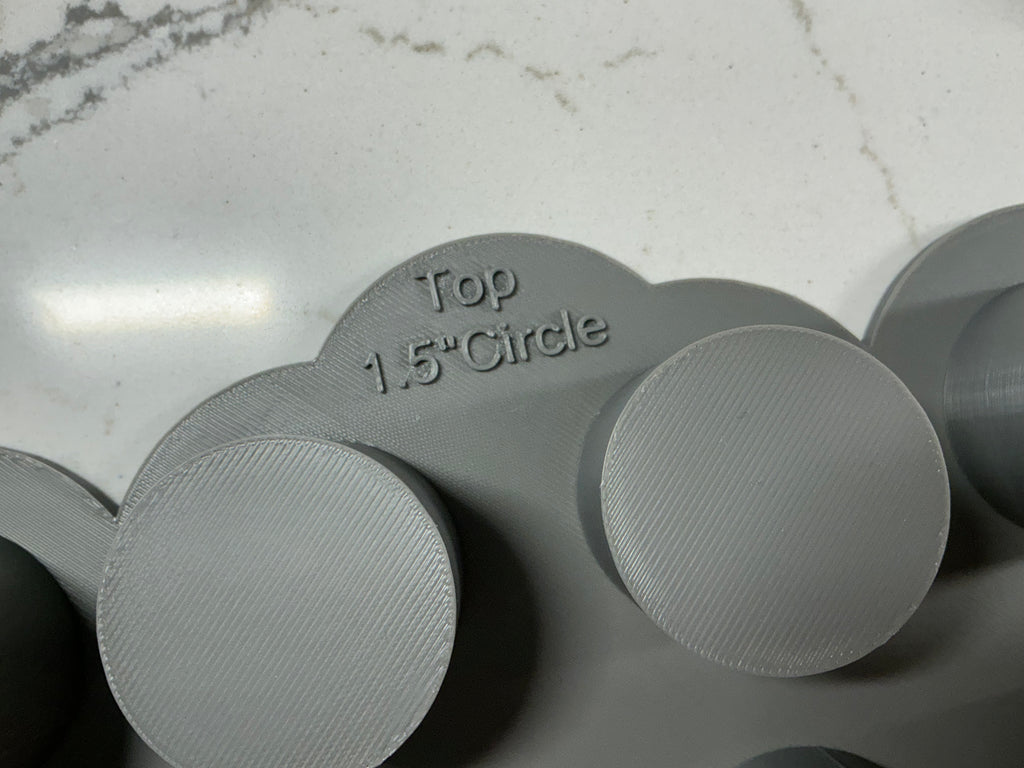 Multi Cake Pop Popper Mold, 1.5 Inch Circle Cake Pop Mold, options to make 1, 2, 4, 6, 8 or 12 cake pops at once, Cake Pop Baking Tool
