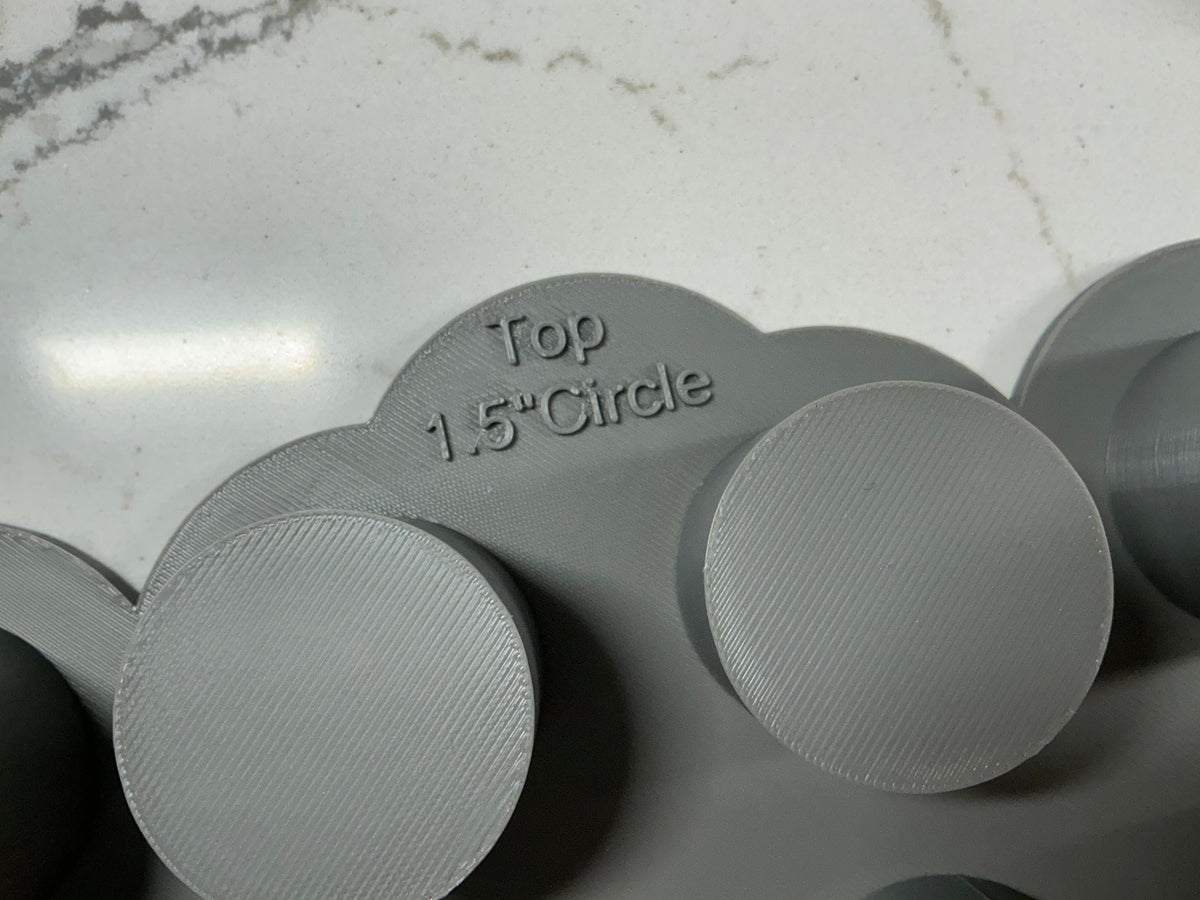 Multi Cake Pop Popper Mold, 1.5 Inch Circle Cake Pop Mold, options to make 1, 2, 4, 6, 8 or 12 cake pops at once, Cake Pop Baking Tool