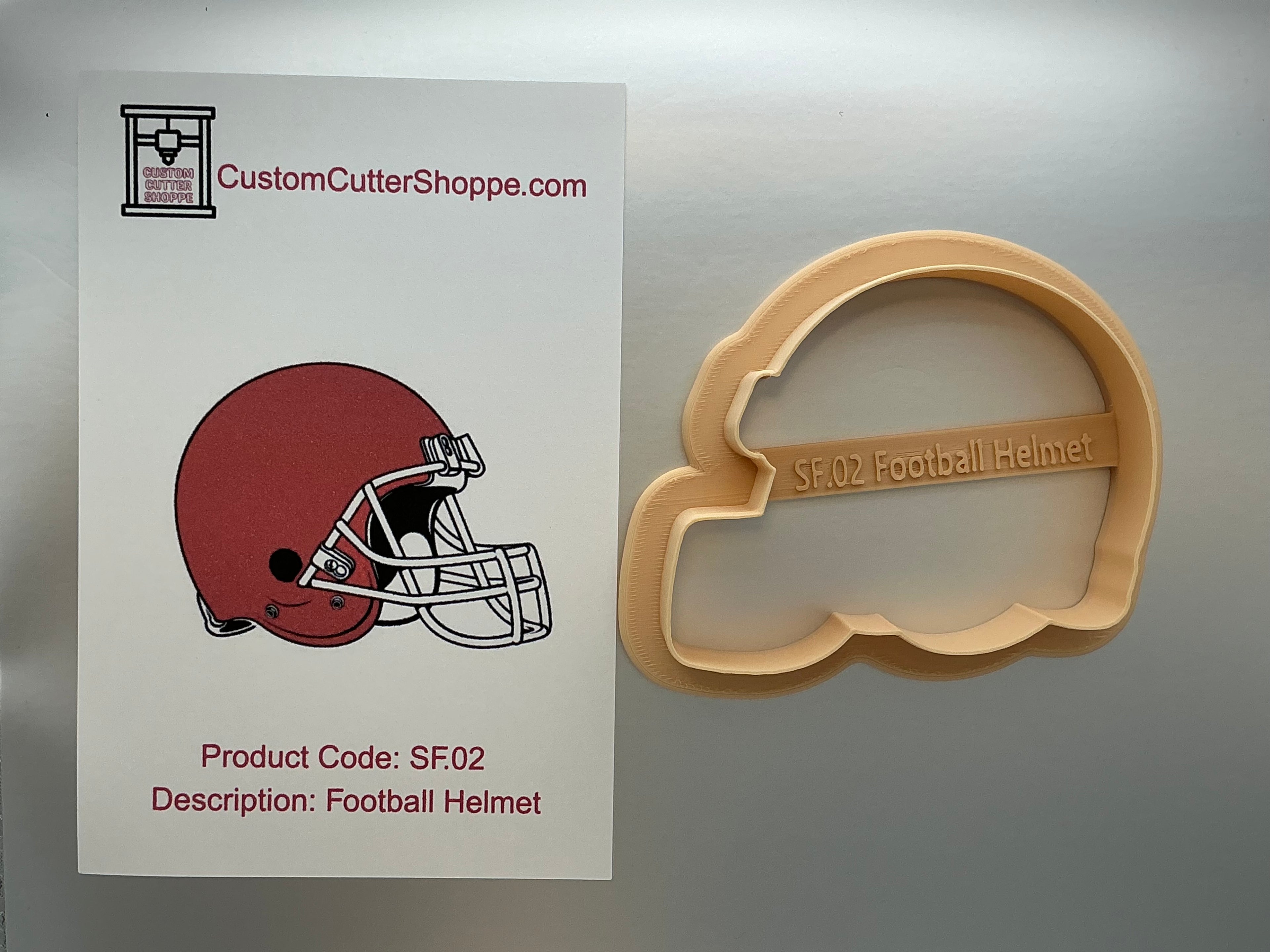 Football Helmet Cookie Cutter (SF.02)