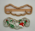 Balloon Banner in Stocking Cookie Cutter (B.22)
