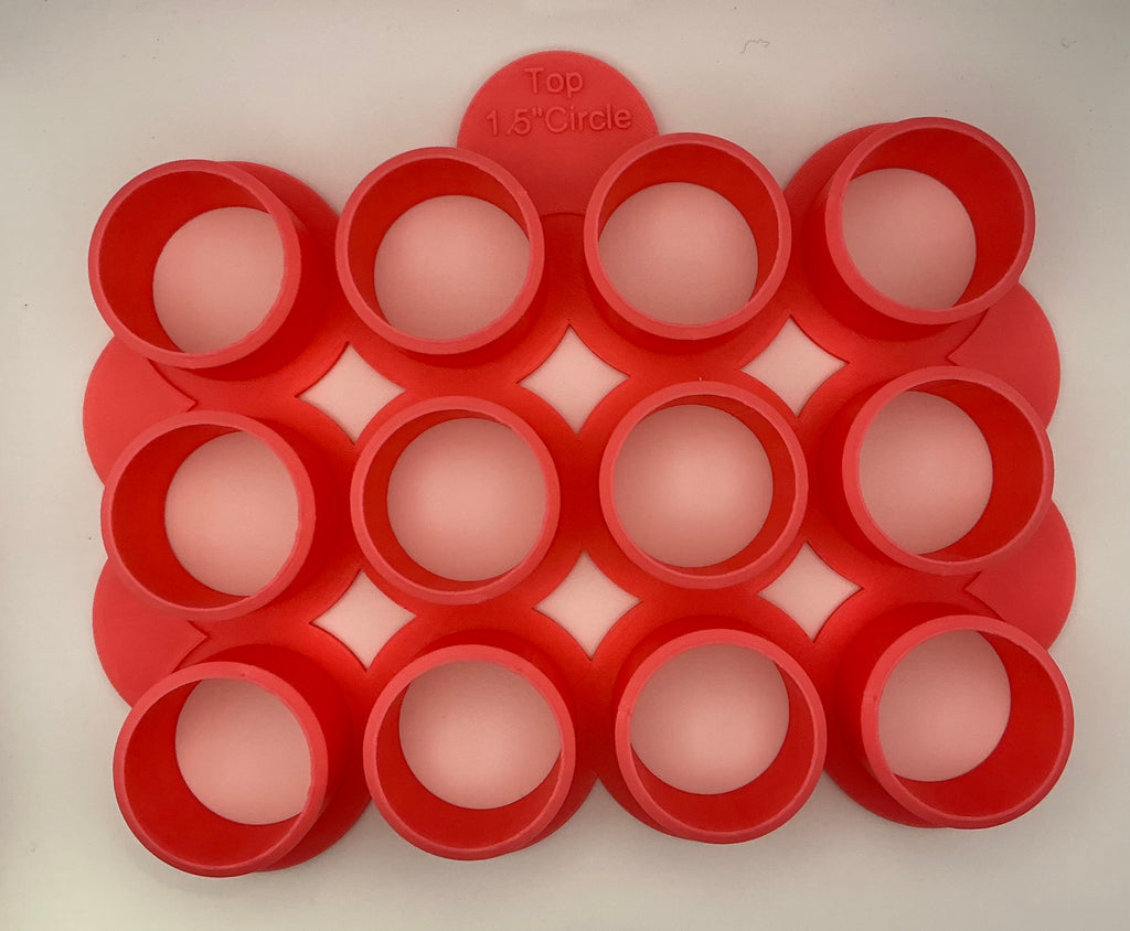 Multi Cake Pop Popper Mold, 1.5 Inch Circle Cake Pop Mold, options to make 1, 2, 4, 6, 8 or 12 cake pops at once, Cake Pop Baking Tool