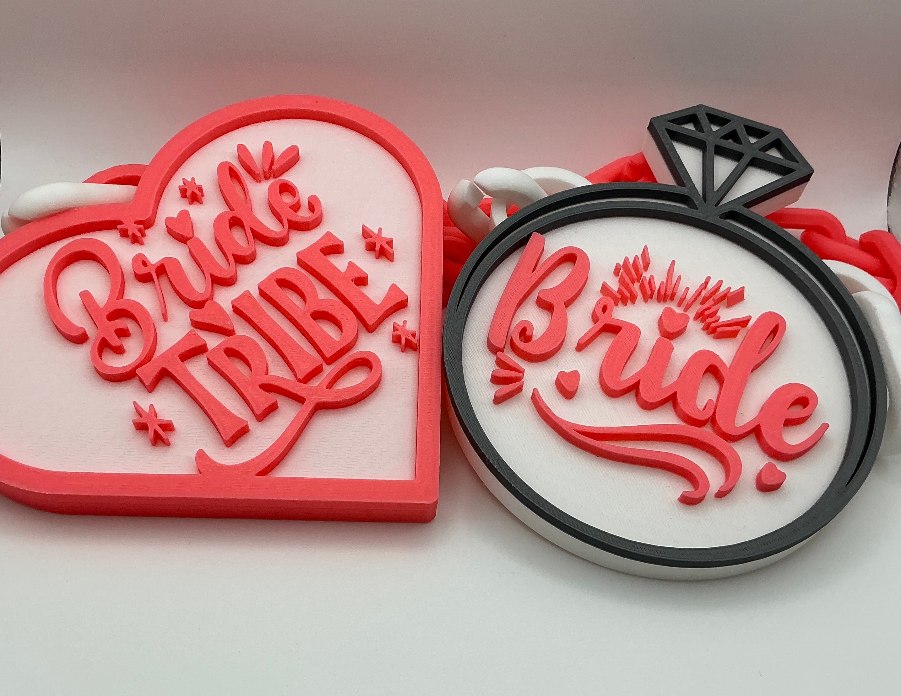 Bride and Bride Tribe Hype Chain Necklaces