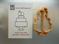 Wedding Cake Cookie Cutter (W.06)