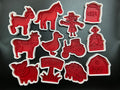 Farm Play Dough Cutter & Stamp Set for Kids