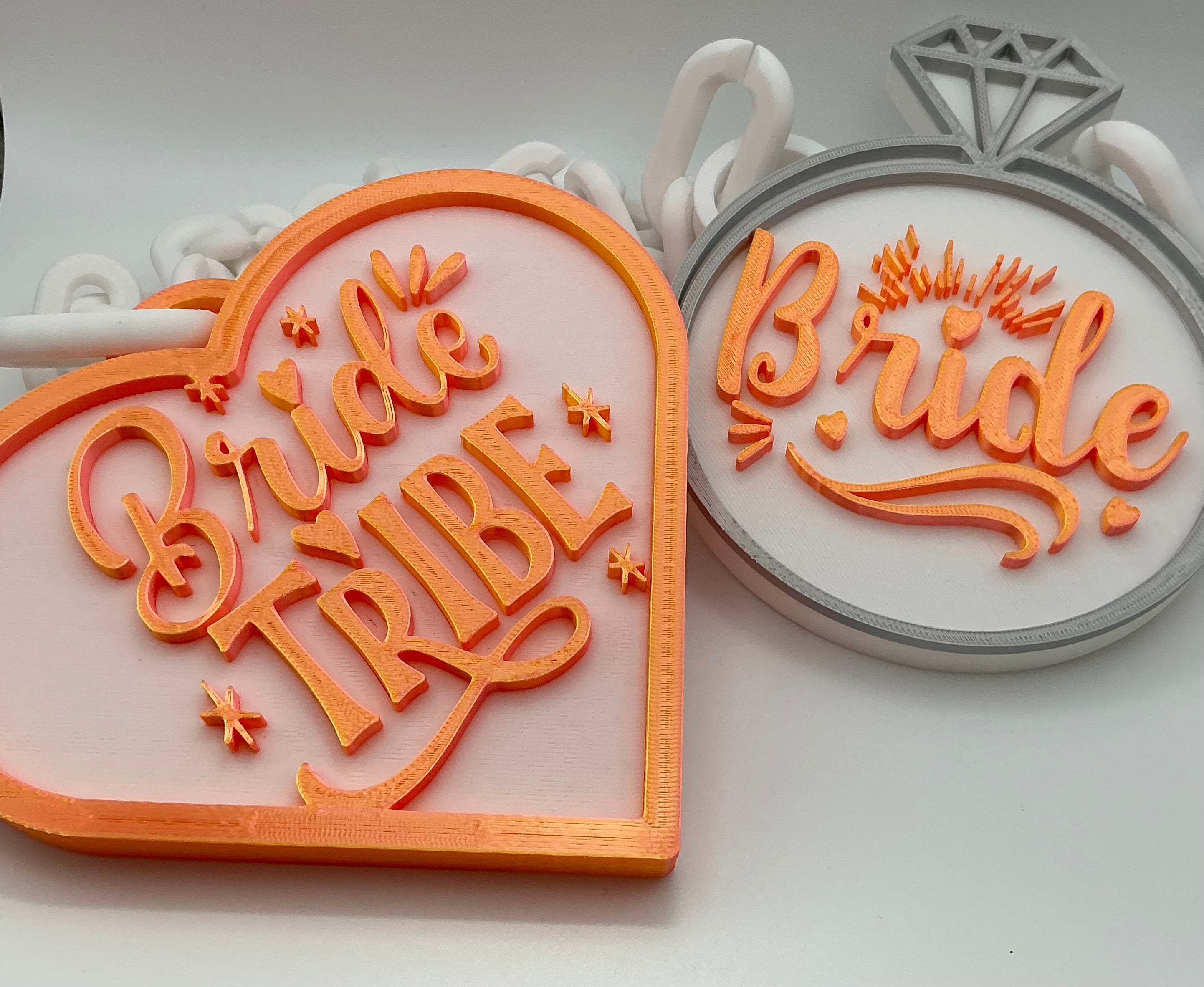 Bride and Bride Tribe Hype Chain Necklaces