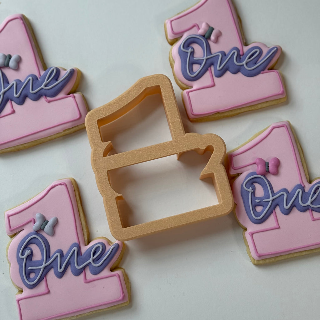 Number 1 with One Cookie Cutter (BB.02)