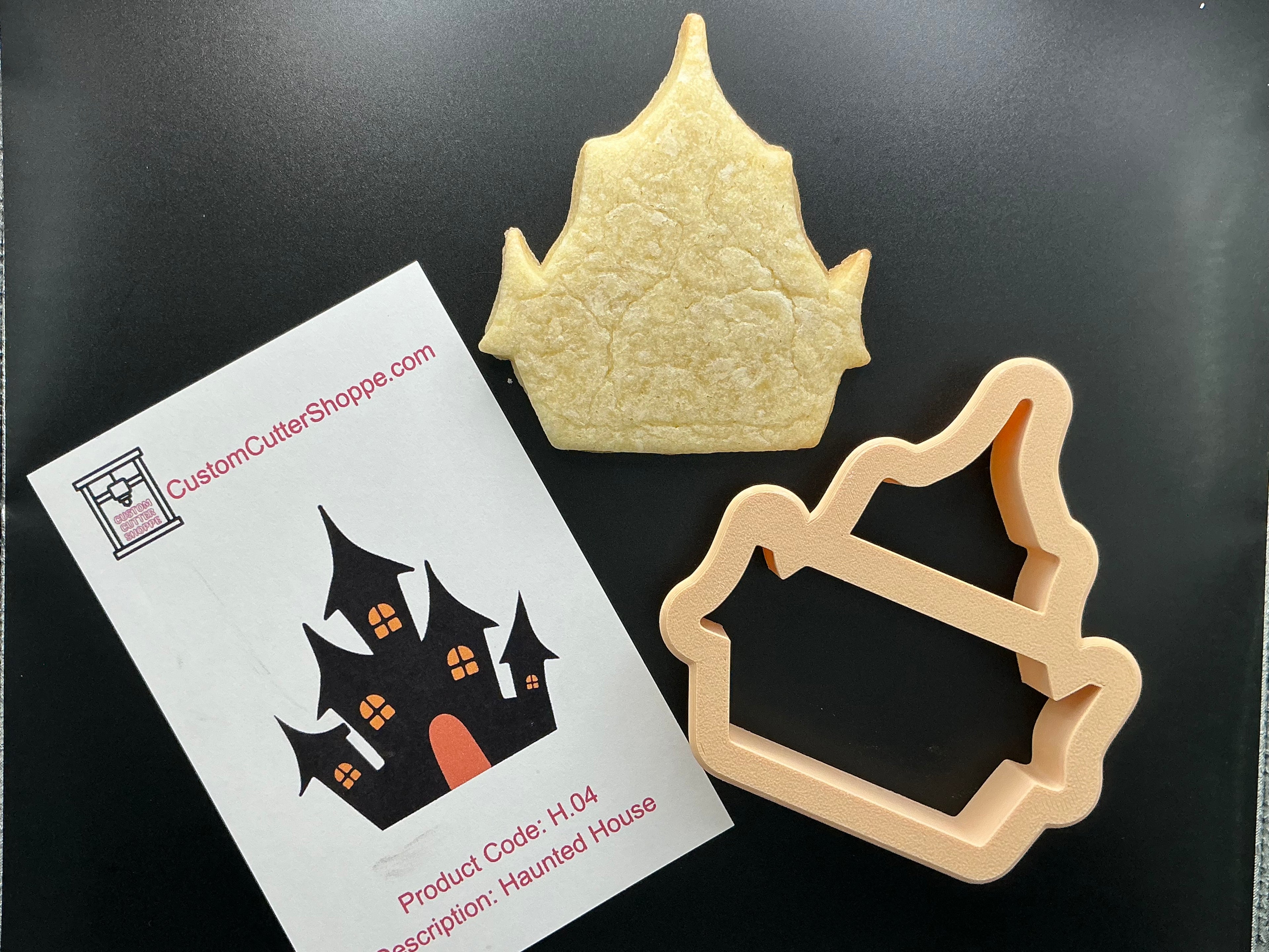 Haunted House Cookie Cutter (H.04)
