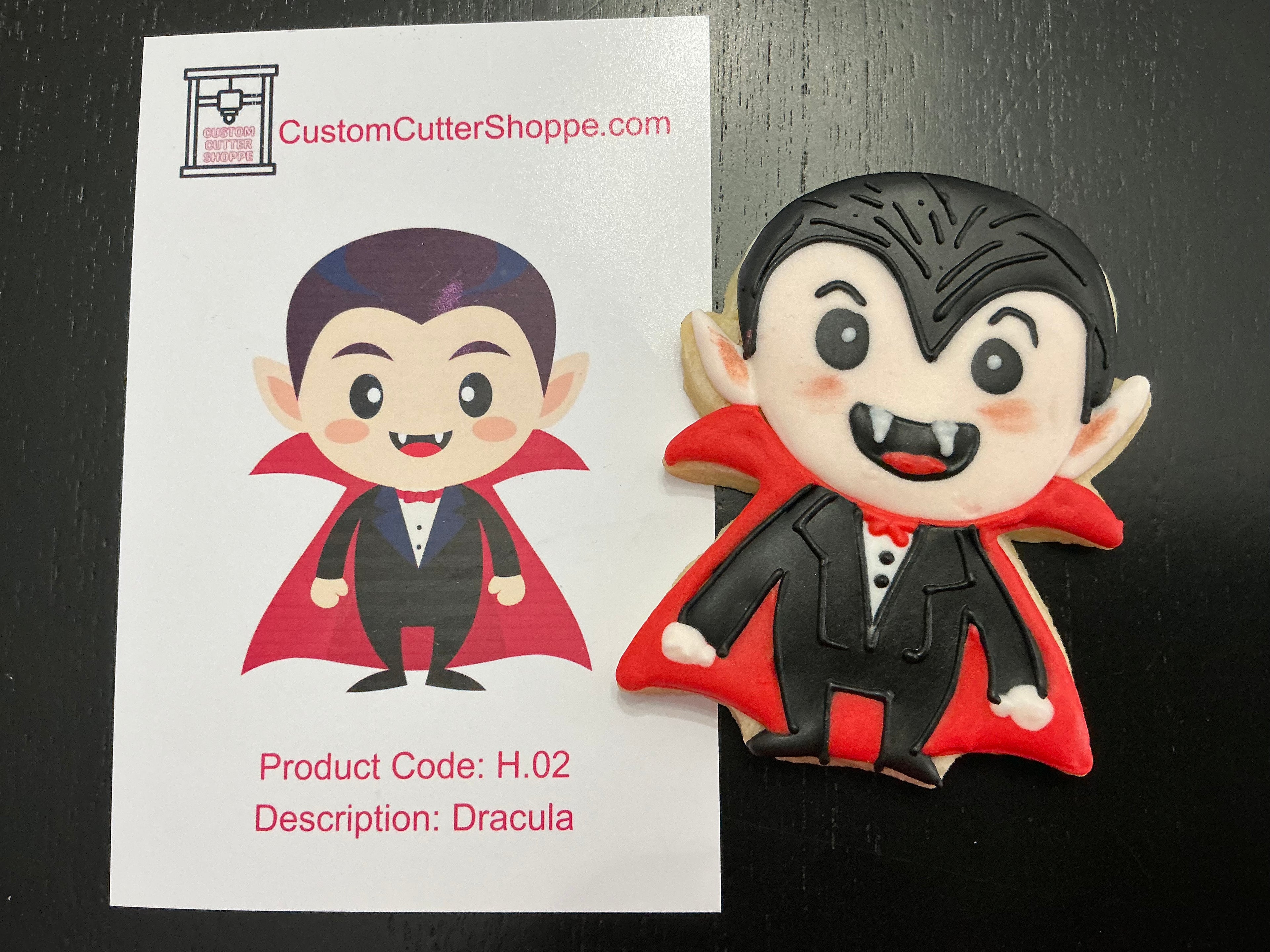 Dracula Cookie Cutter (H.02)
