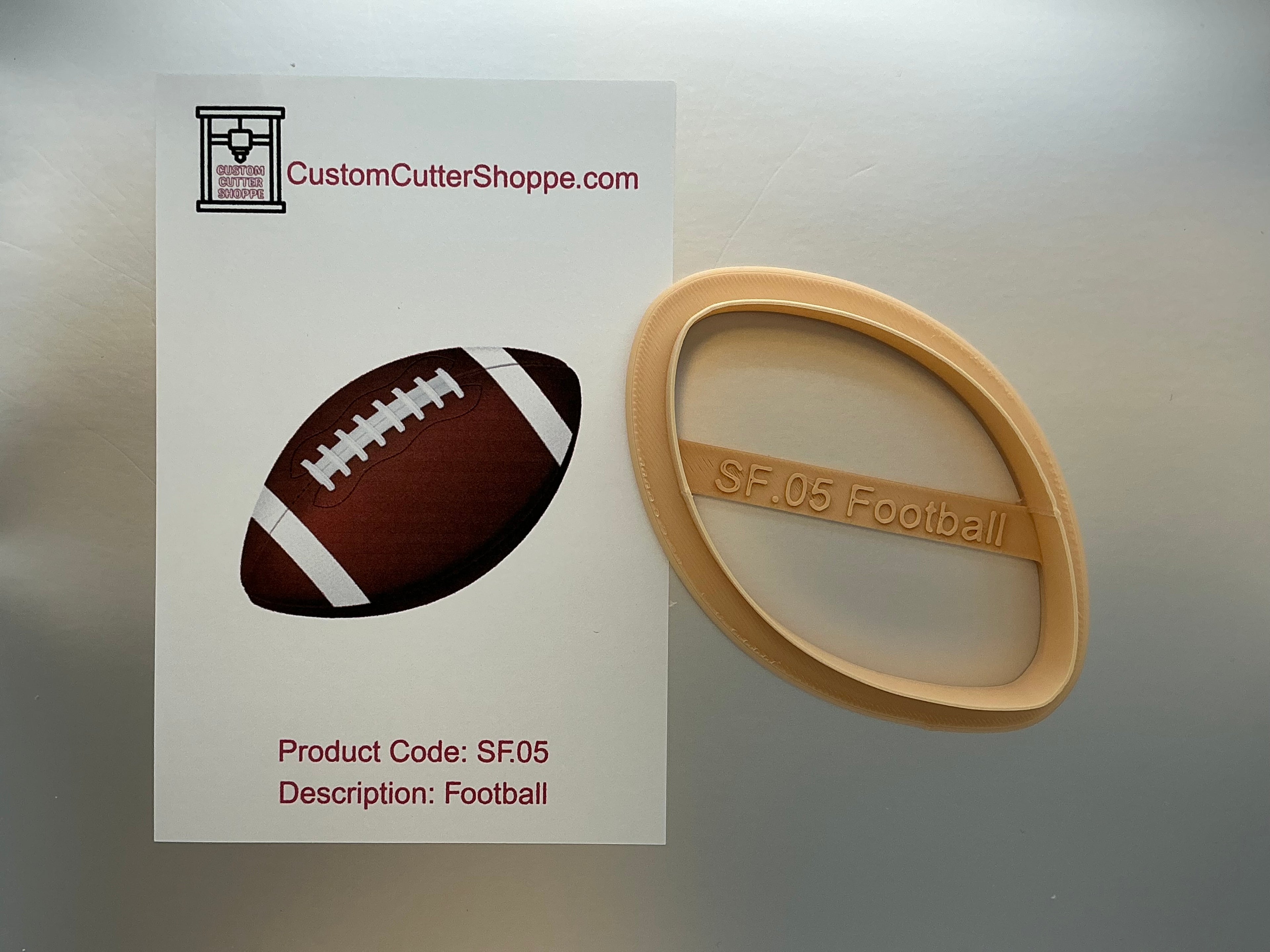 Football Cookie Cutter (SF.05)