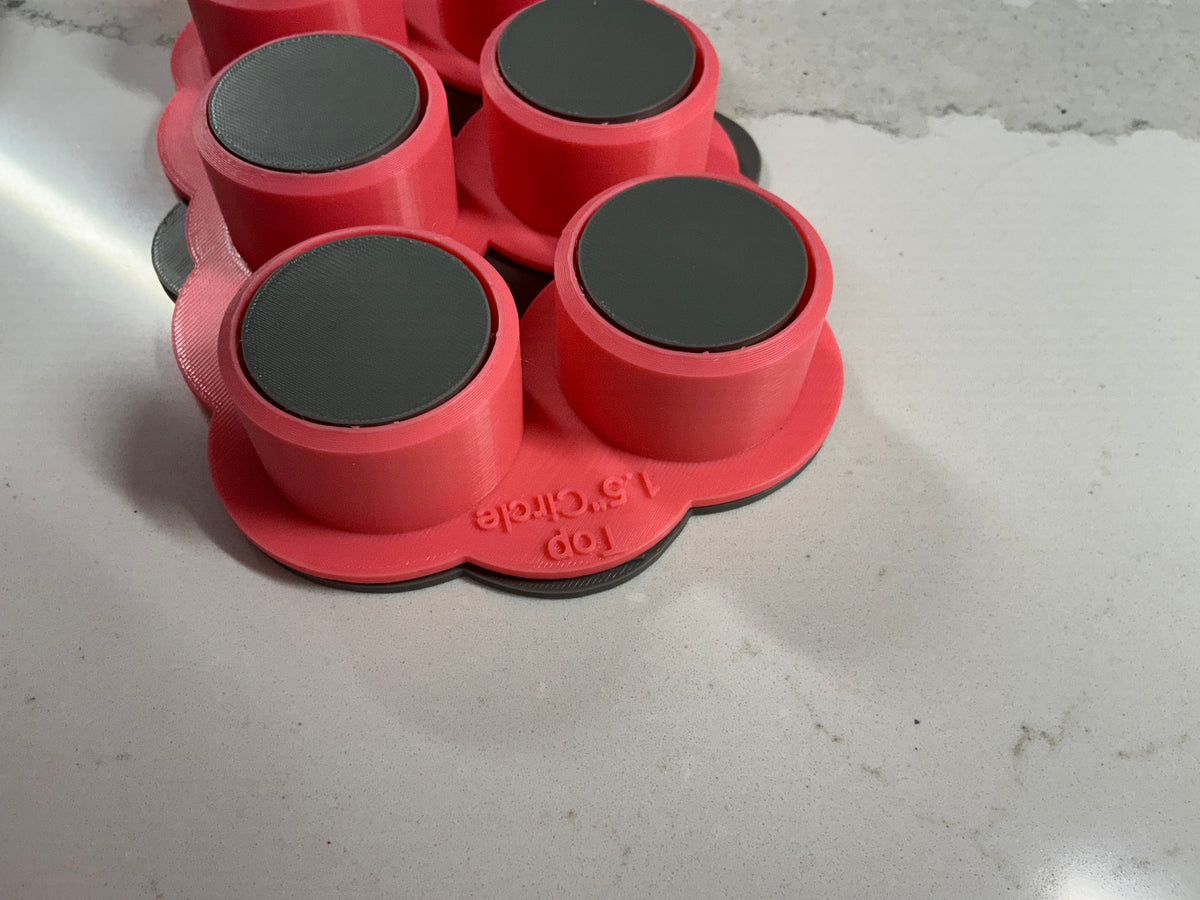 Multi Cake Pop Popper Mold, 1.5 Inch Circle Cake Pop Mold, options to make 1, 2, 4, 6, 8 or 12 cake pops at once, Cake Pop Baking Tool