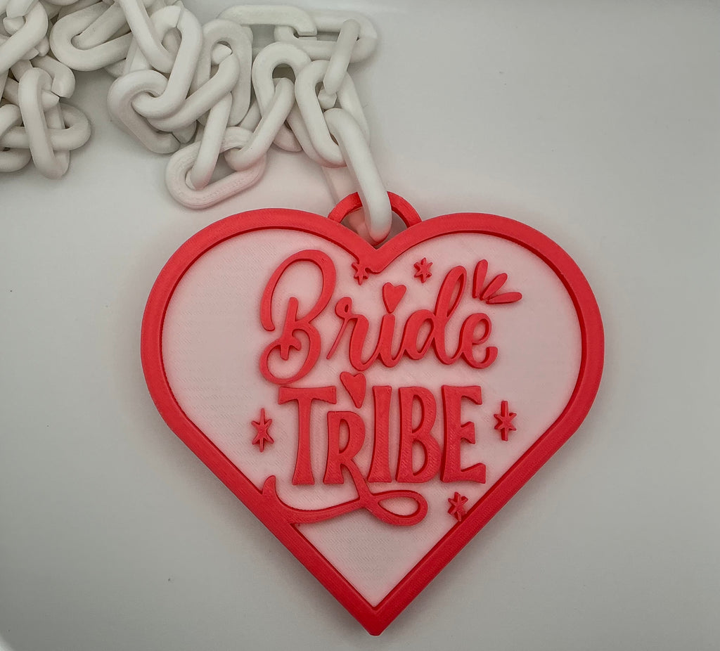 Bride and Bride Tribe Hype Chain Necklaces