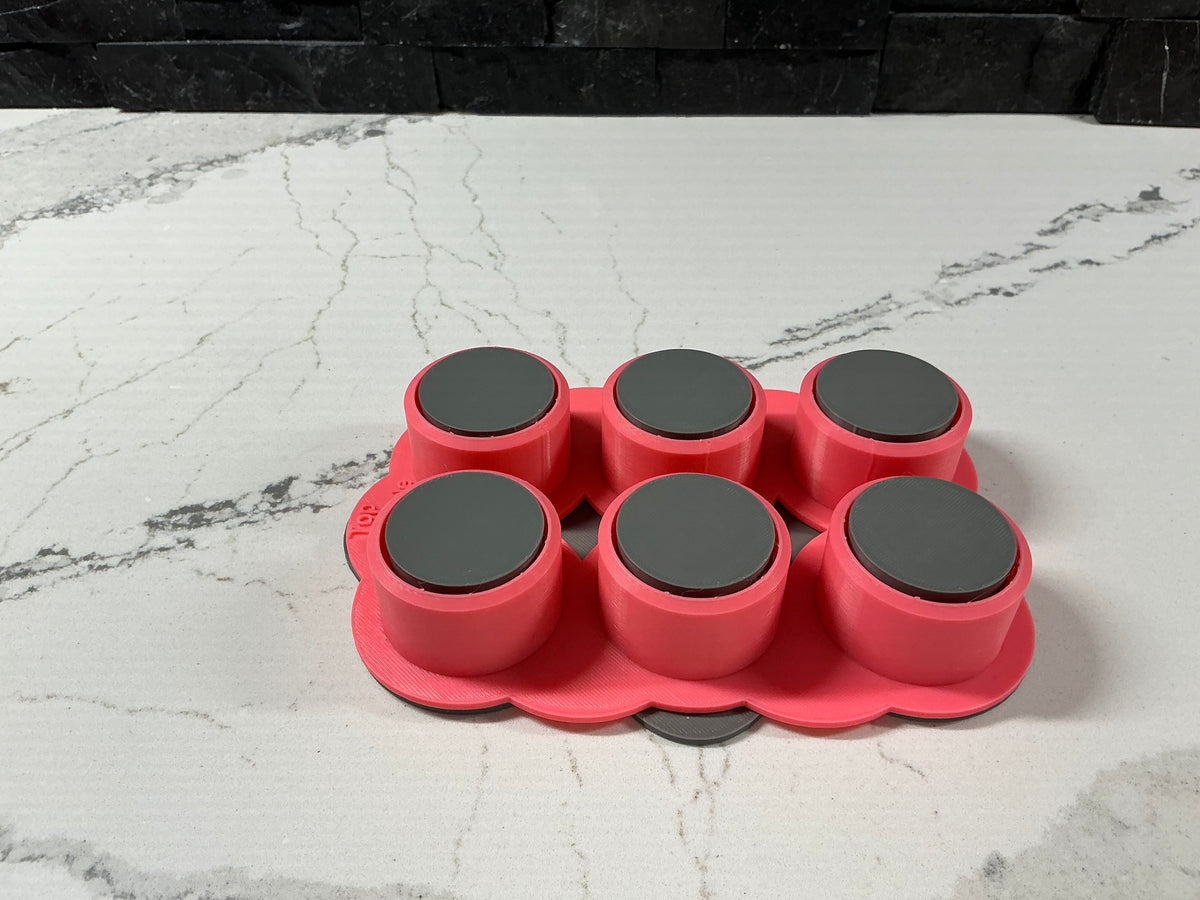 Multi Cake Pop Popper Mold, 1.5 Inch Circle Cake Pop Mold, options to make 1, 2, 4, 6, 8 or 12 cake pops at once, Cake Pop Baking Tool
