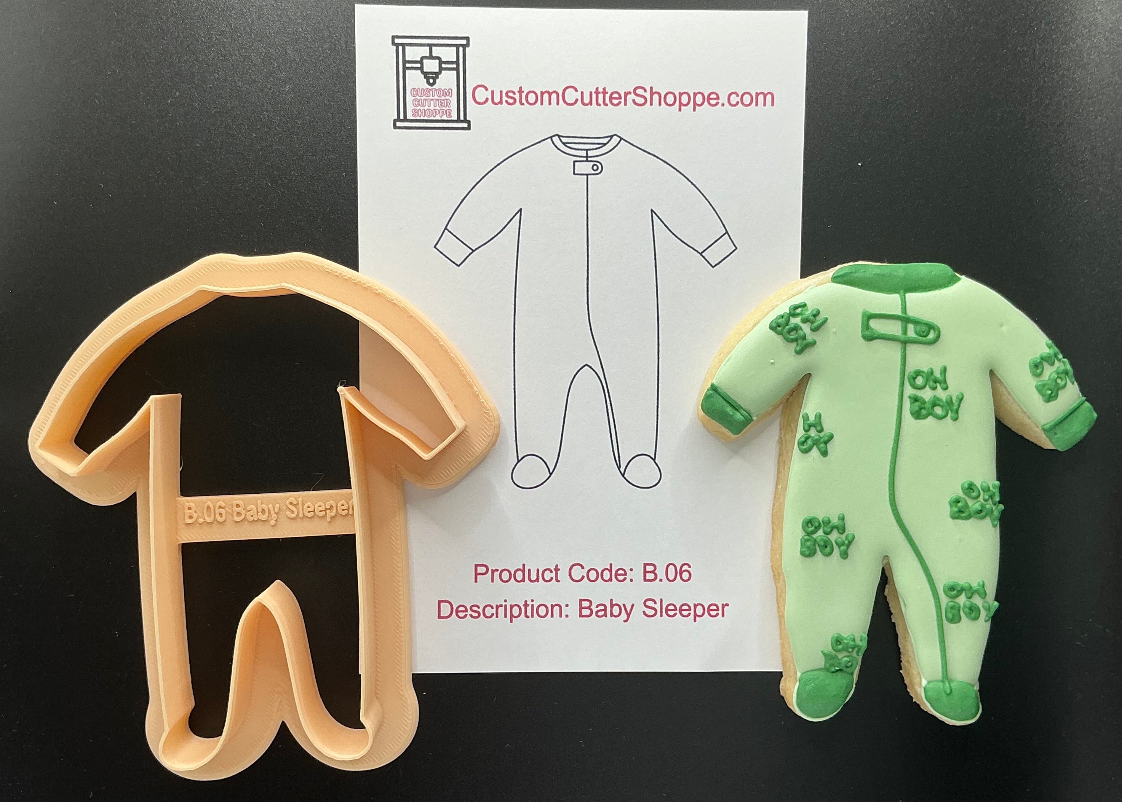 Baby Sleeper Cookie Cutter (B.06)