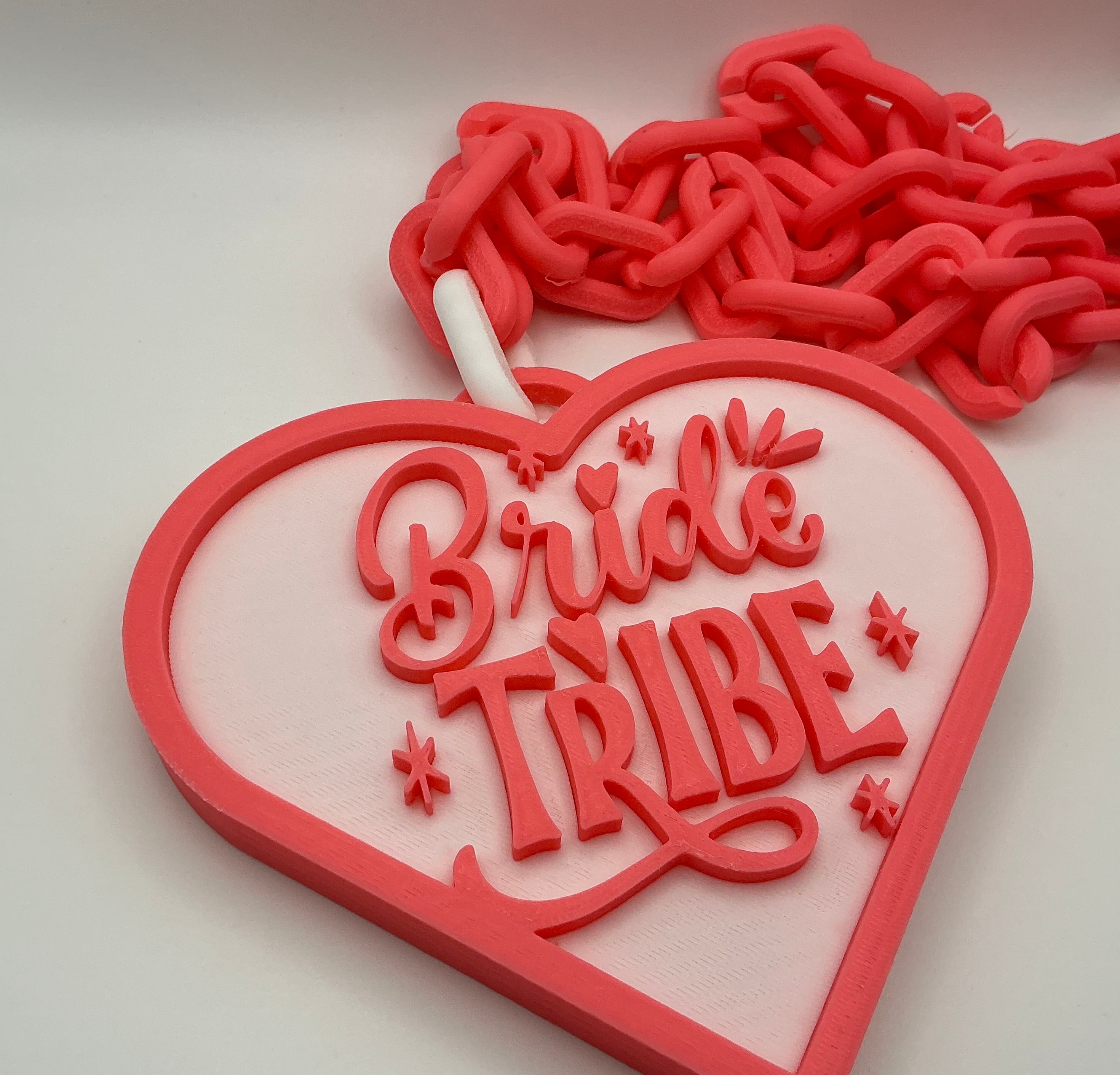 Bride and Bride Tribe Hype Chain Necklaces