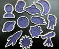 Space Play Dough Cutter & Stamp Set for Kids