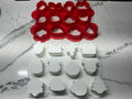Christmas Multi Cake Pop Popper Mold 12-in-1, Christmas Cookie Cutter,  Advent Calendar Cookie Tool,  Holiday Baking Tool, 2” per shape