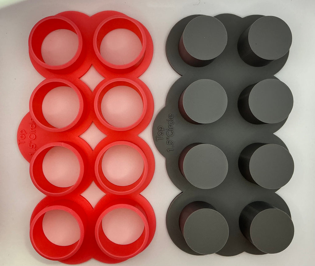 Multi Cake Pop Popper Mold, 1.5 Inch Circle Cake Pop Mold, options to make 1, 2, 4, 6, 8 or 12 cake pops at once, Cake Pop Baking Tool
