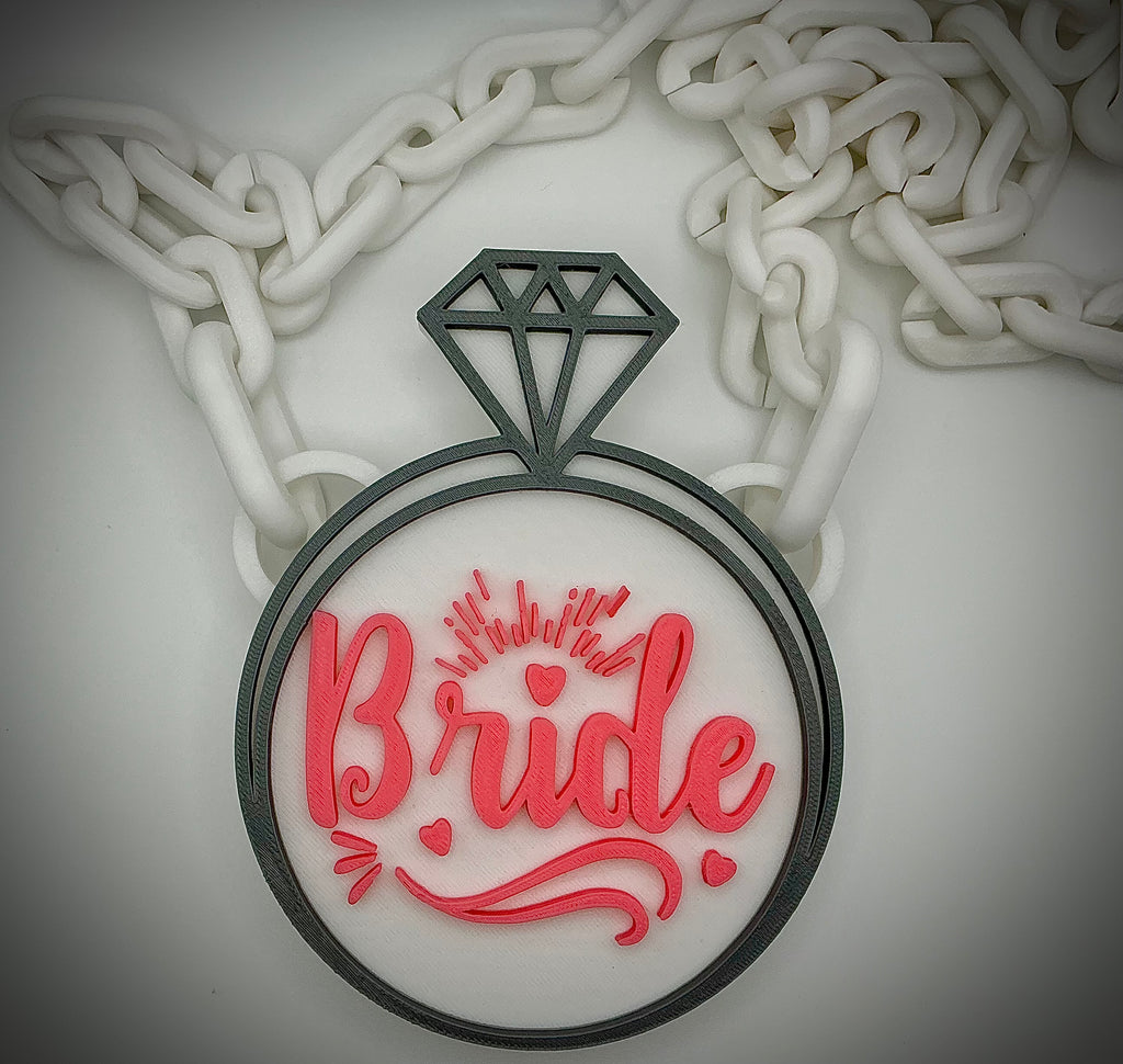Bride and Bride Tribe Hype Chain Necklaces