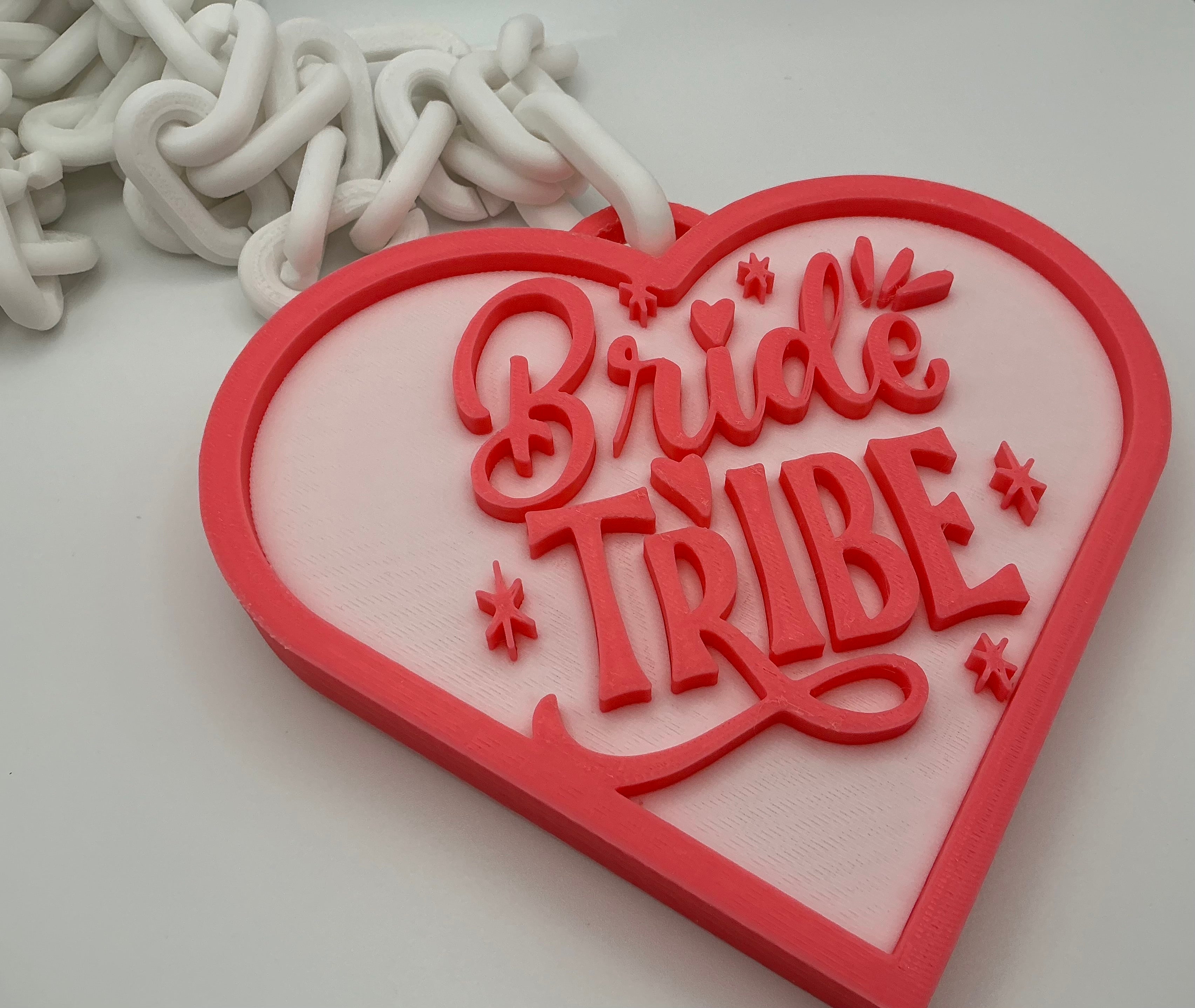 Bride and Bride Tribe Hype Chain Necklaces