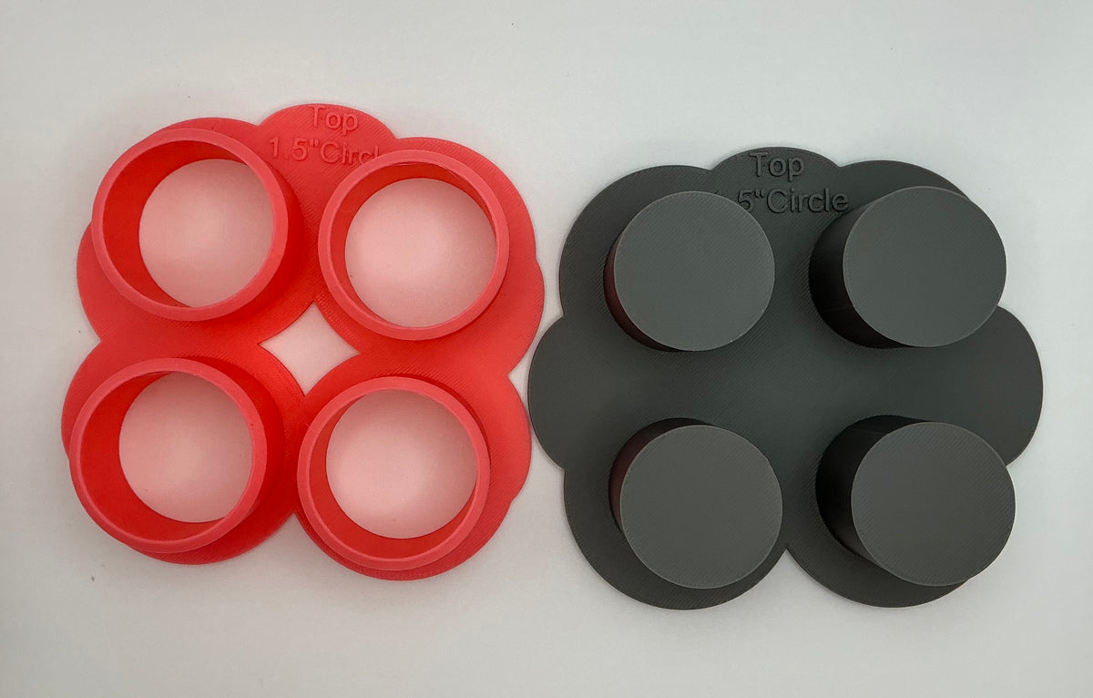 Multi Cake Pop Popper Mold, 1.5 Inch Circle Cake Pop Mold, options to make 1, 2, 4, 6, 8 or 12 cake pops at once, Cake Pop Baking Tool
