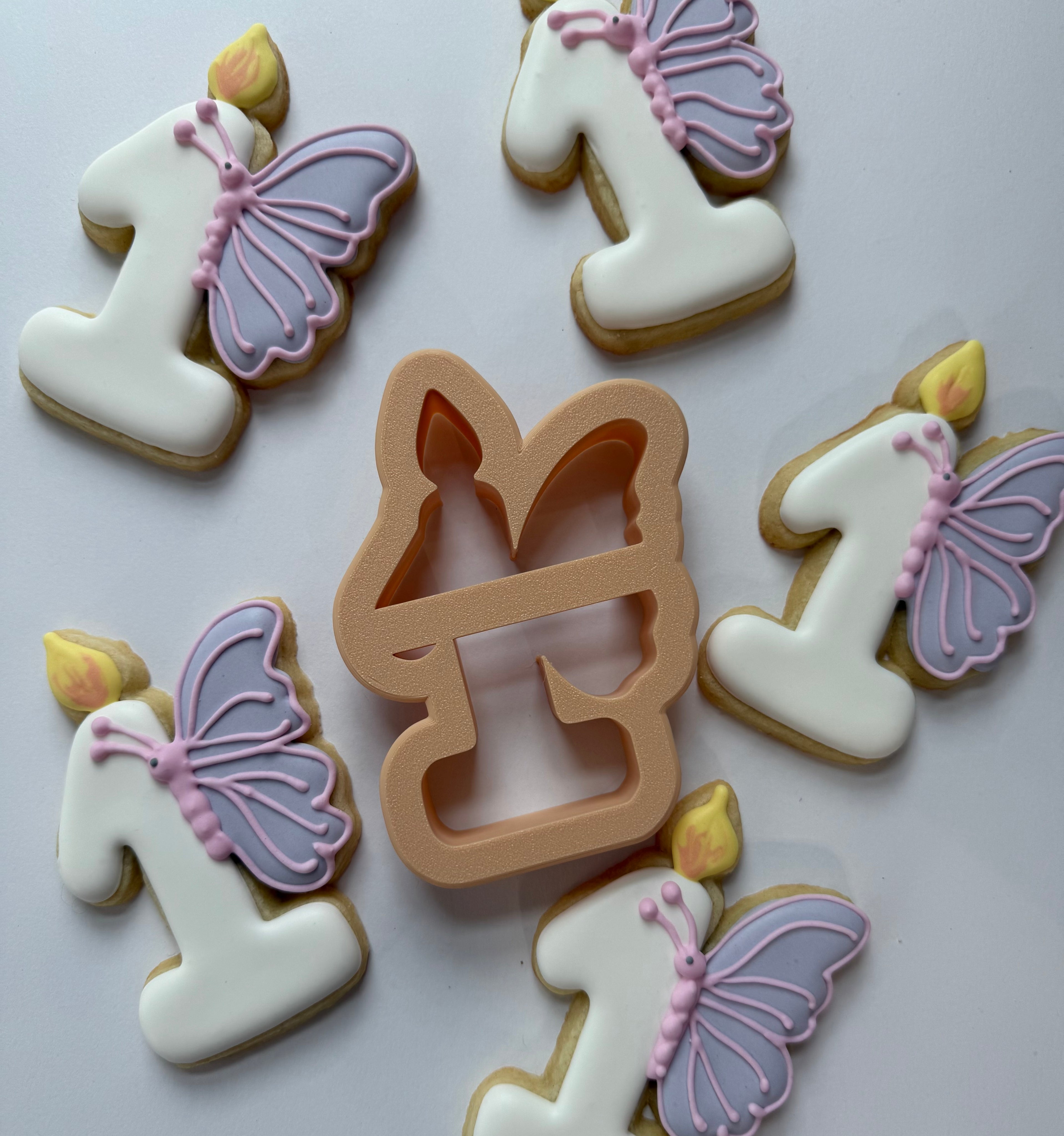Butterfly 1st Birthday Cookie Cutter (BB.01)