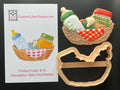 Baby Food Basket Cookie Cutter (B.19)
