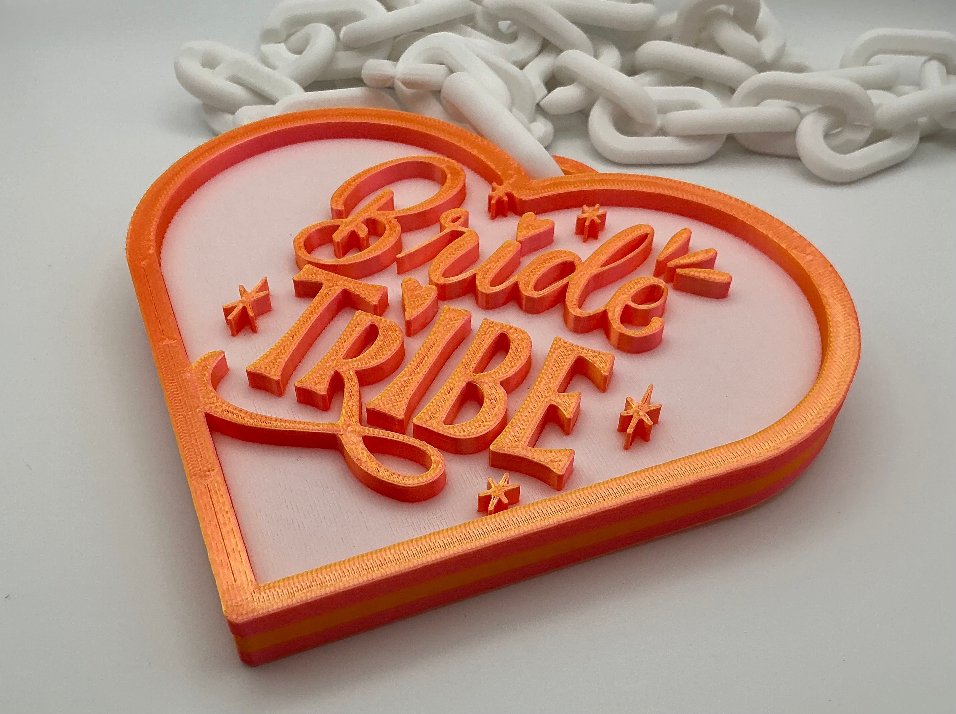 Bride and Bride Tribe Hype Chain Necklaces