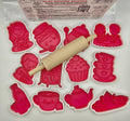 Tea Party Themed Kids Play Dough Kit, Sensory Play Kit, Montessori Toy, Gift for Kids, Creative Play Set, Preschool Learning Toy (Copy)