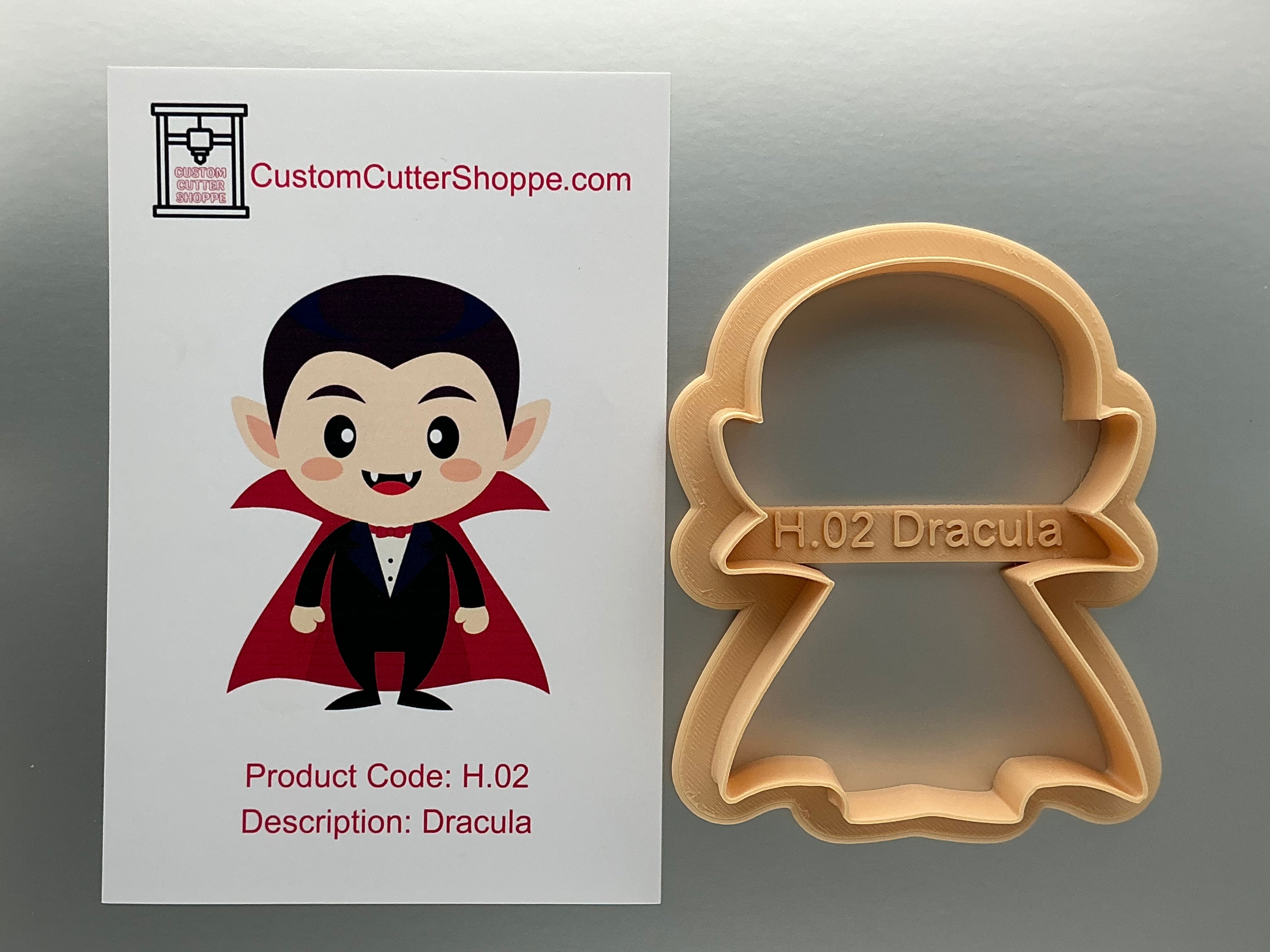 Dracula Cookie Cutter (H.02)