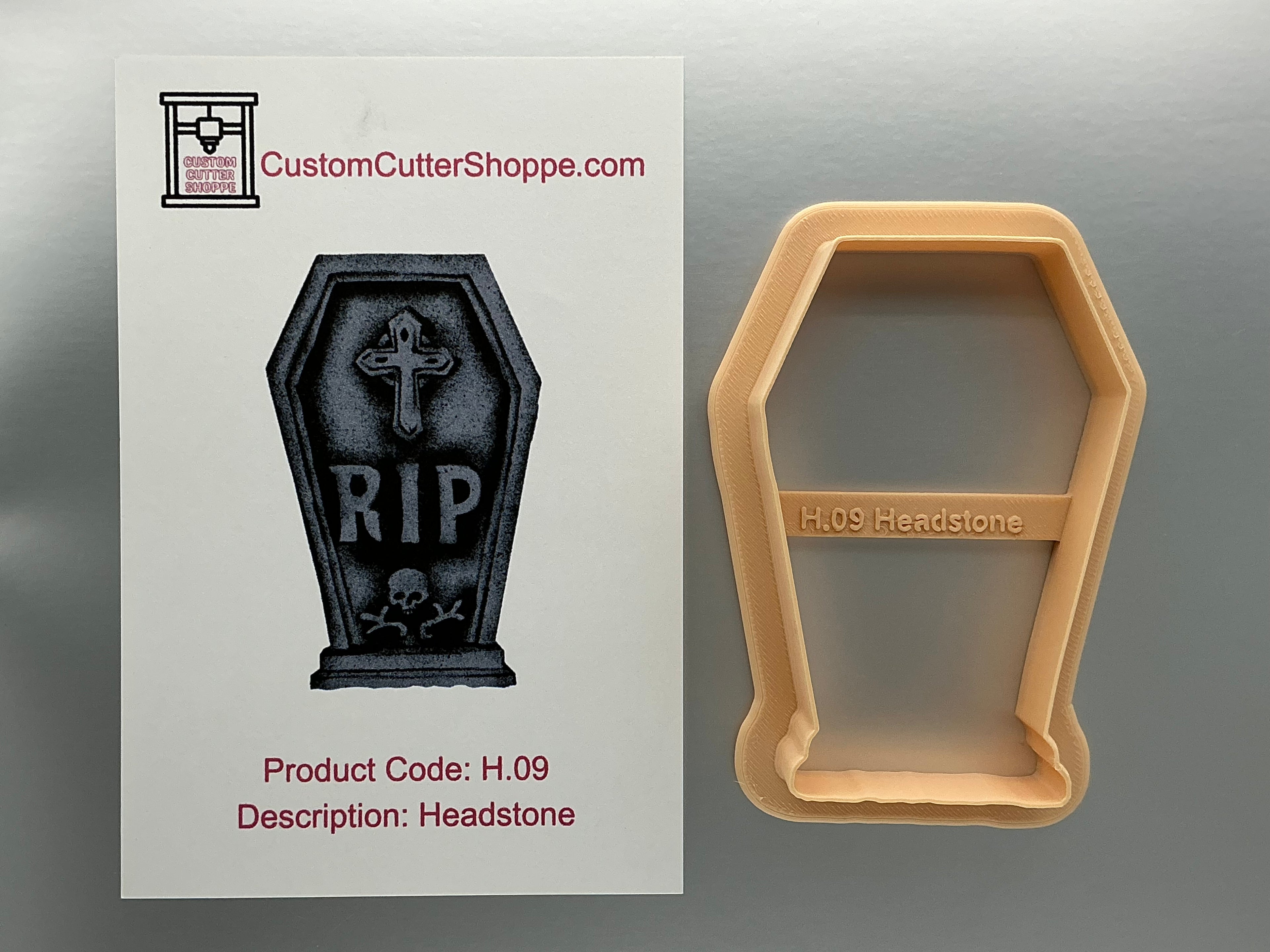 Headstone Cookie Cutter (H.09)
