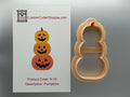 Stacked Pumpkins Cookie Cutter (H.10)
