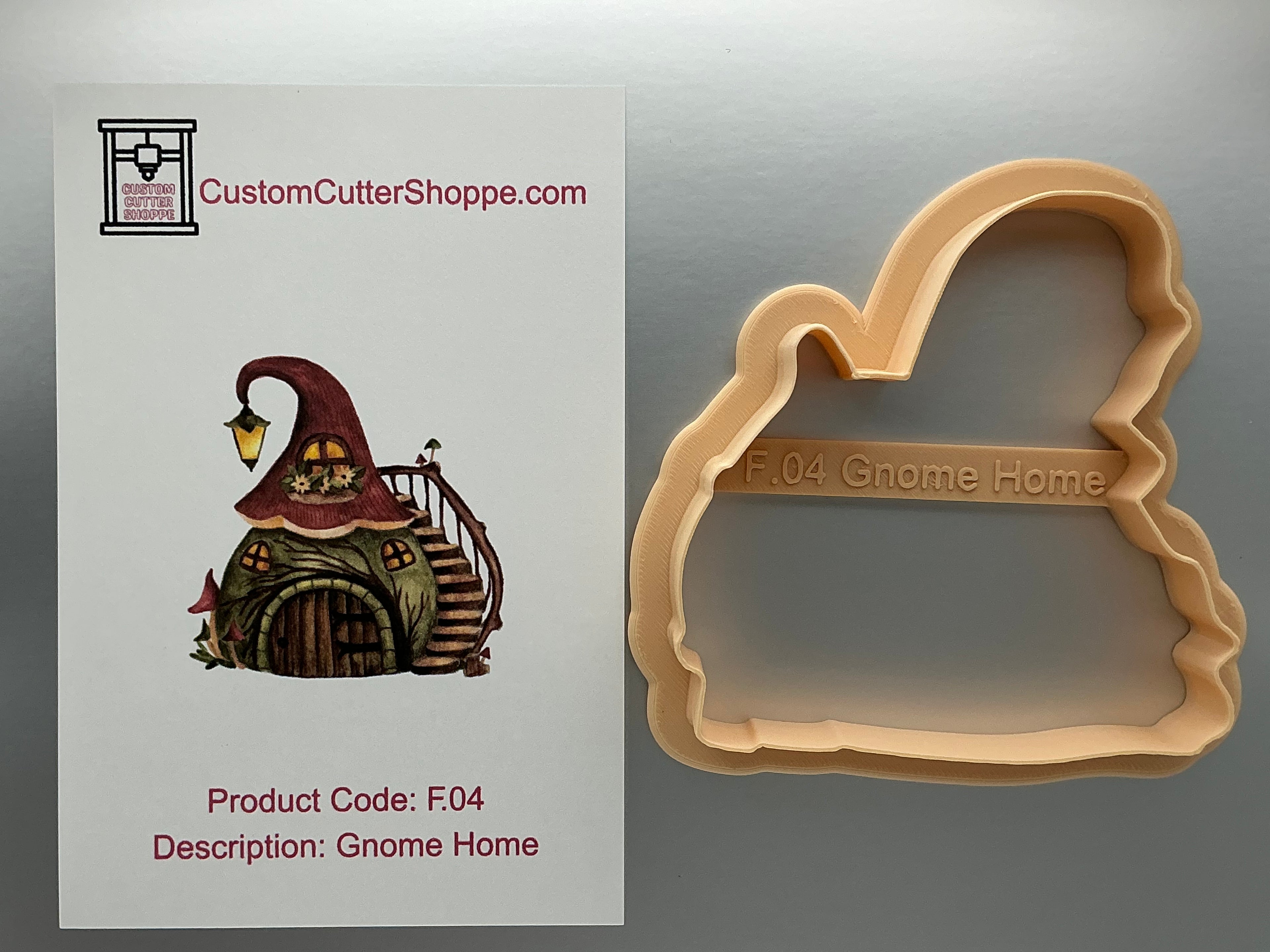 Gnome Home Cookie Cutter (F.04)