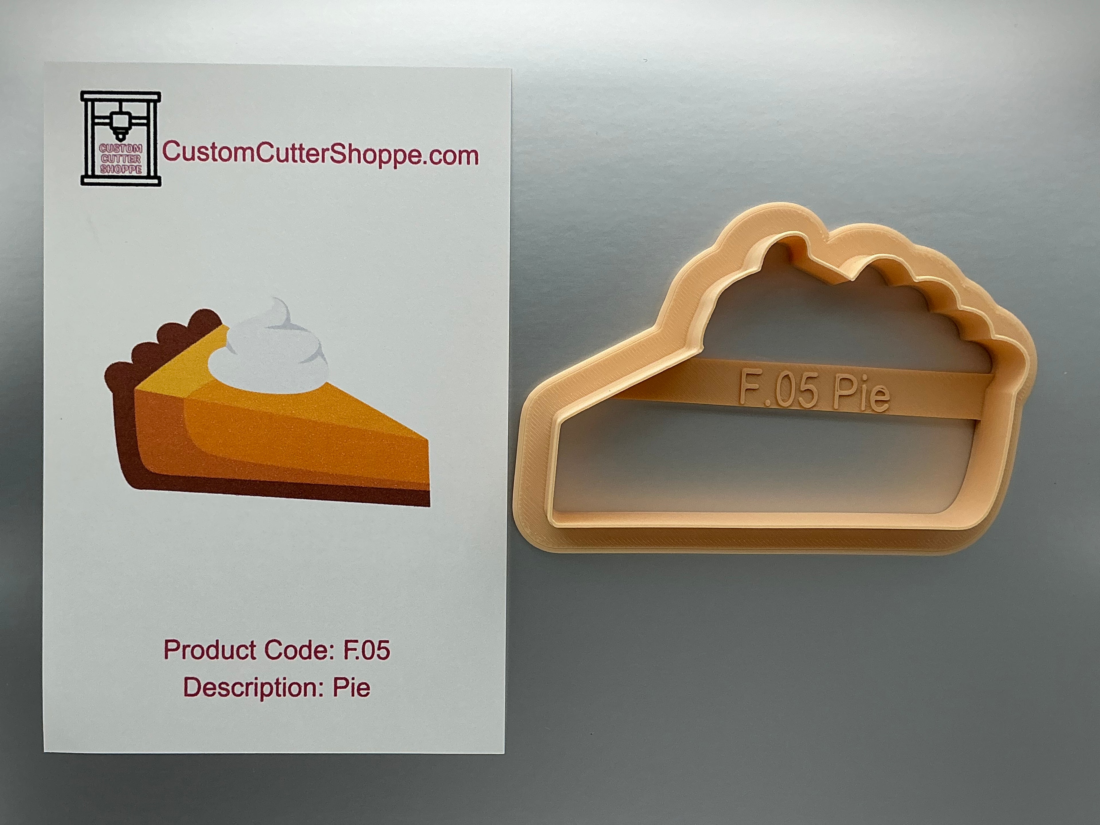 Pie Cookie Cutter (F.05)