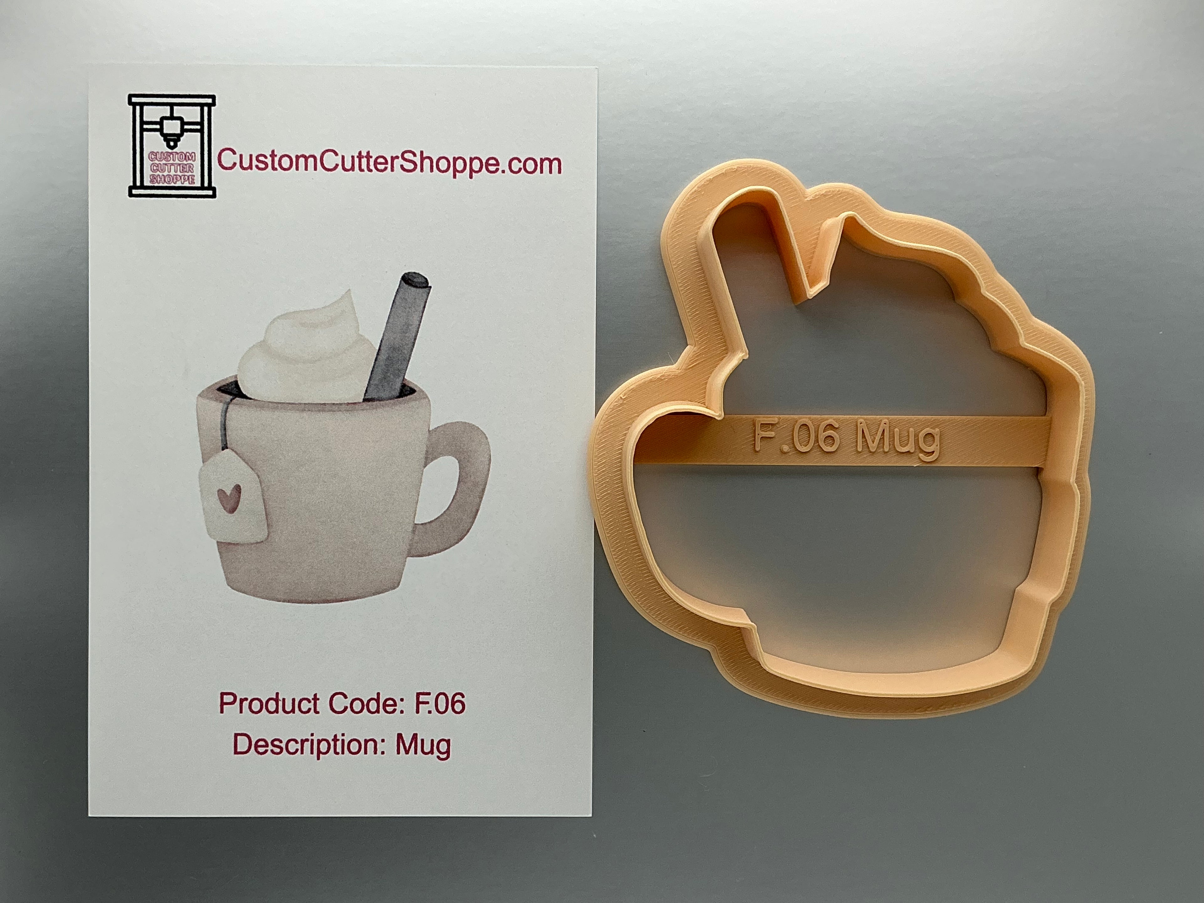 Mug Cookie Cutter (F.06)