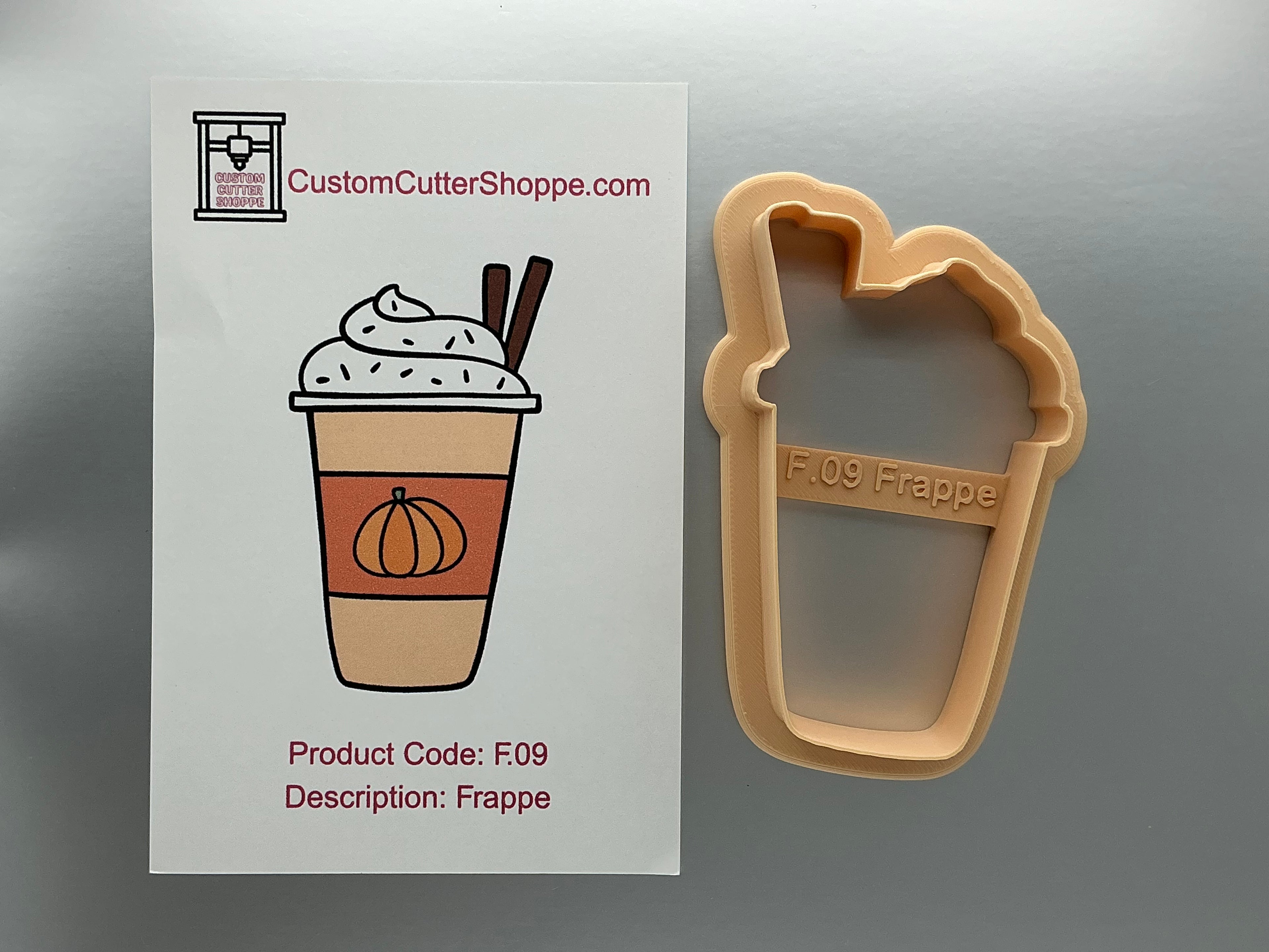 Frappe Cookie Cutter (F.09)