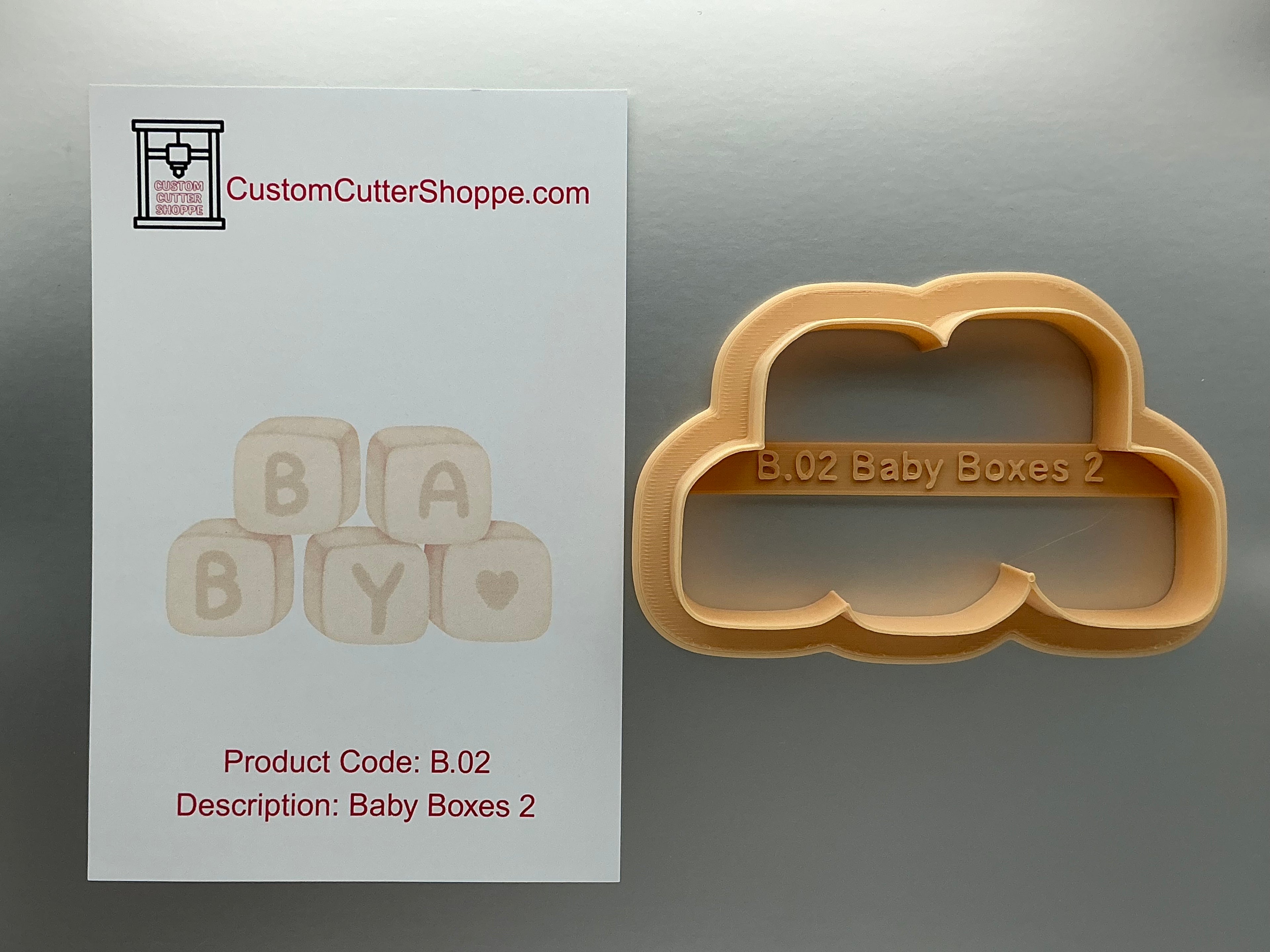 Baby Boxes v2 Cookie Cutter (B.02)
