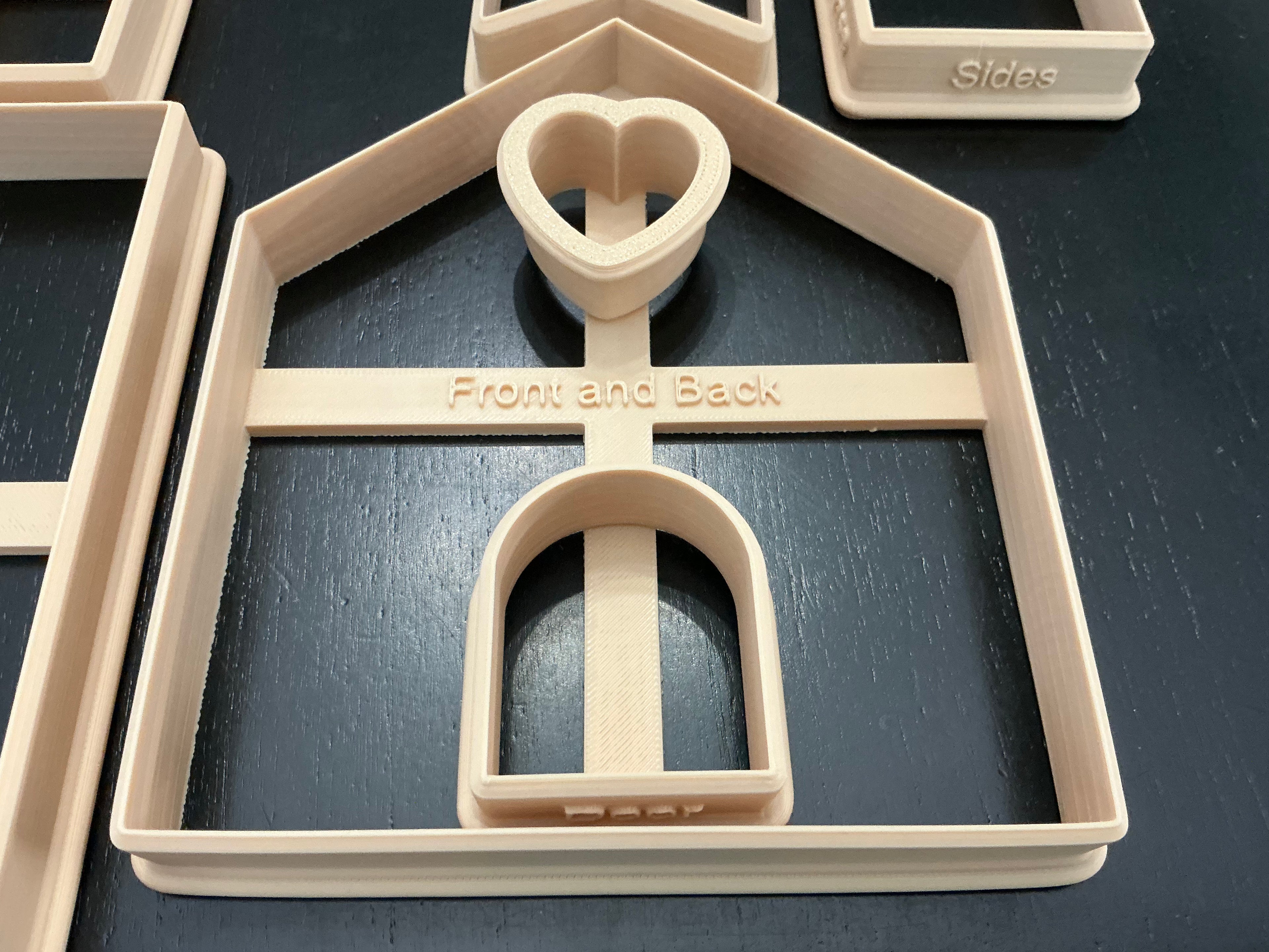 Christmas House Cookie Cutter Set | Gingerbread Village Cookies | Holiday Family Tradition