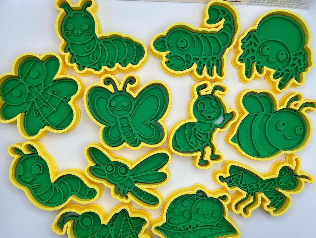 Bug Friends Kids Play Dough Kit, Sensory Play Kit, Montessori Toy, Gift for Kids, Creative Play Set, Preschool Learning Toy,  Birthday Gift