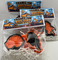 Construction Party Favor Set, Play Dough Kit with 1 dough & 2 Cutters/Stamps, Birthday Goodie Bag, Kids Party Gift, Classroom Treat